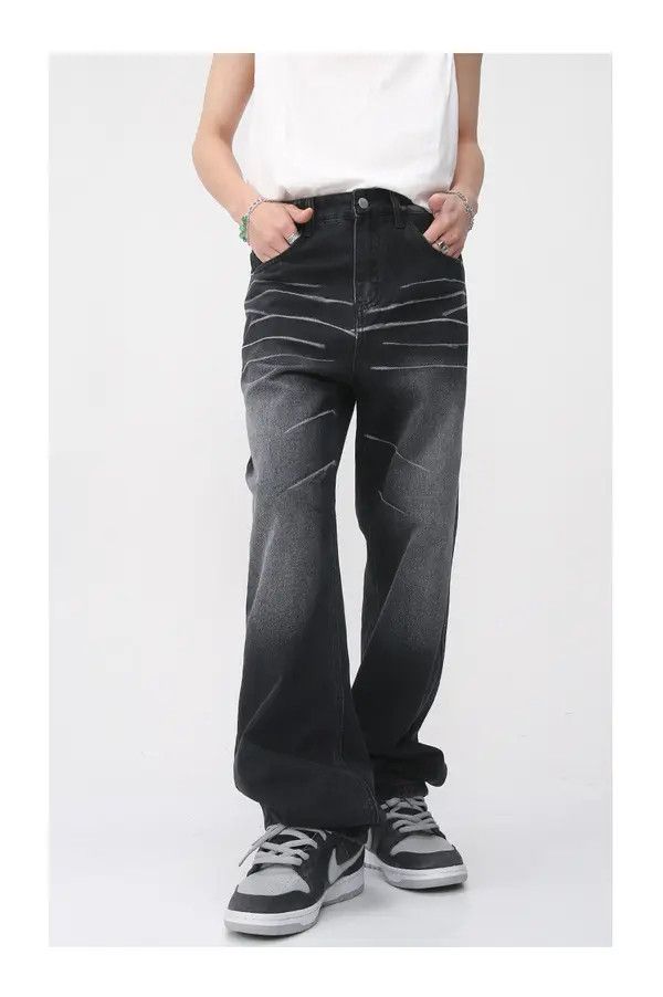 Japanese Brand VIBE American street retro loose jeans y2k Size US 32 / EU 48 - 3 Thumbnail
