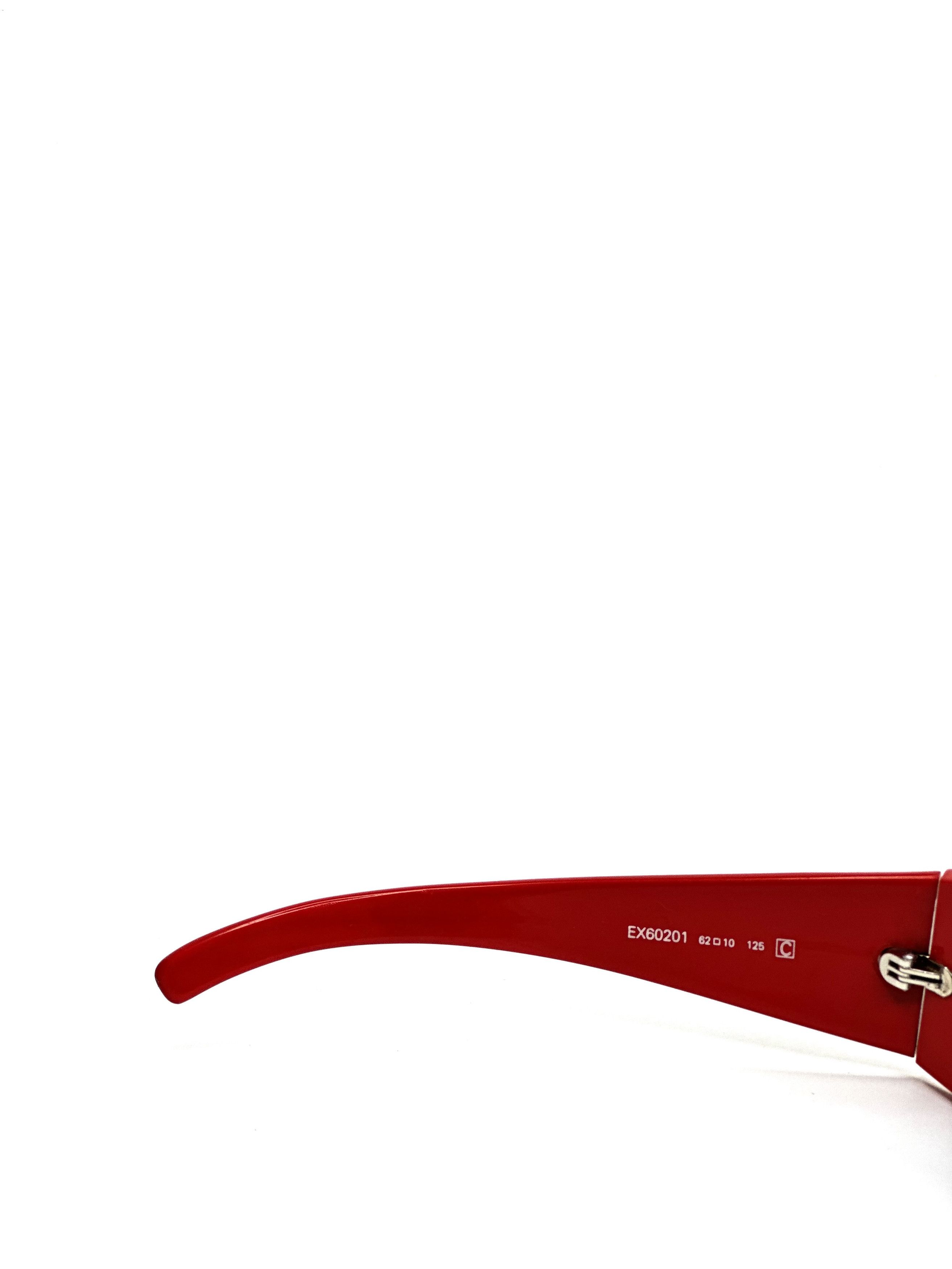 Vintage Exte modern italian vintage designer avant garde sunglasses Size ONE SIZE - 6 Thumbnail