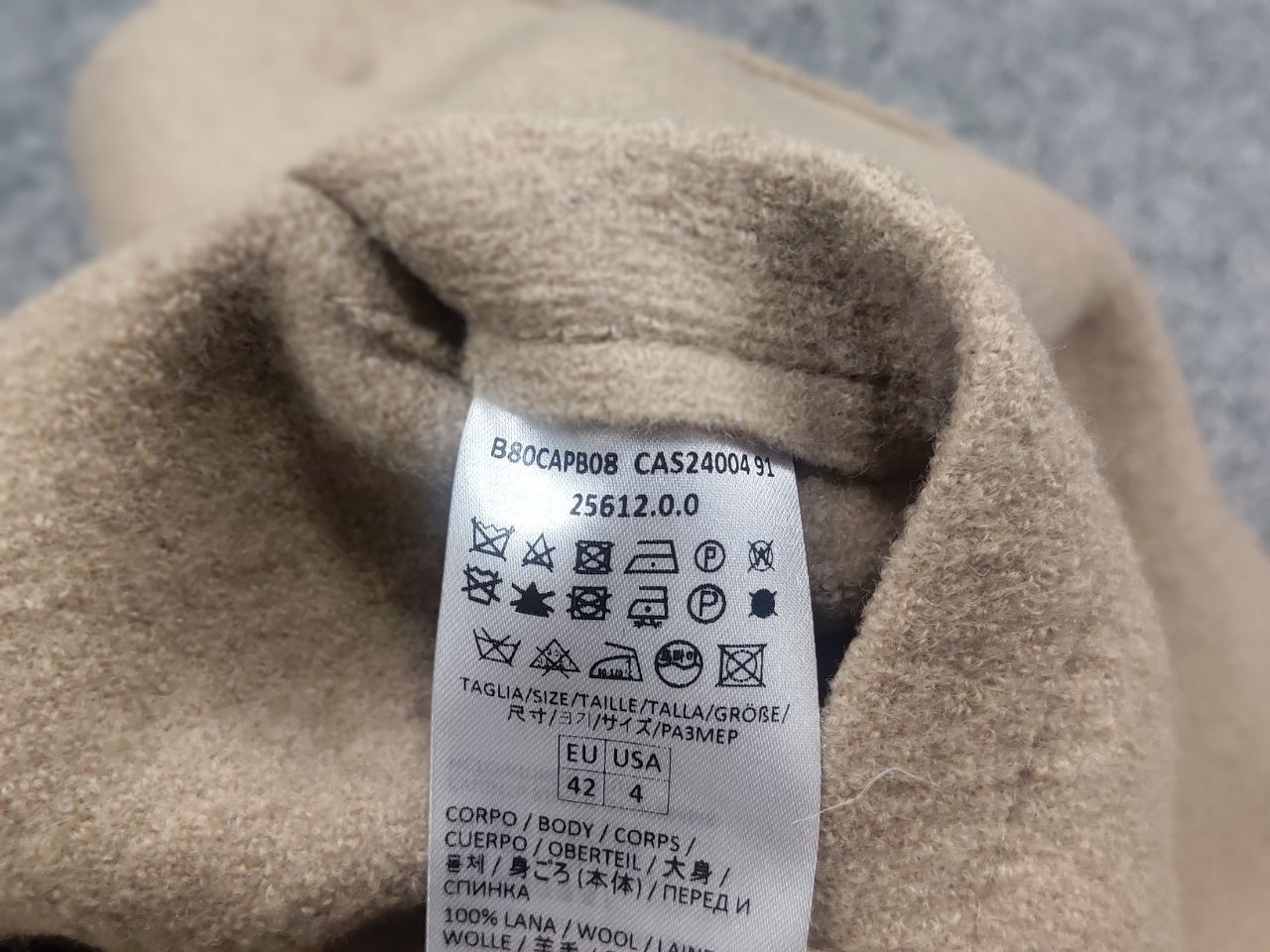 Eleventy Eleventy Design Luxury lana Wool Coat Jacket textured fabric Size S / US 4 / IT 40 - 16 Thumbnail