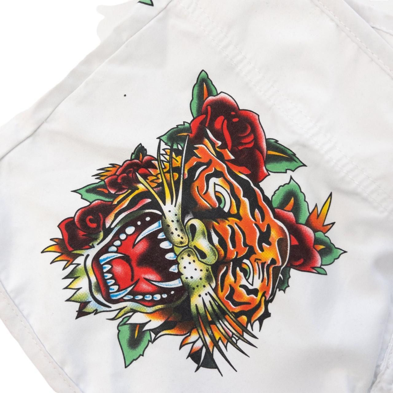 Ed Hardy Vintage Ed Hardy Tiger Short Shorts Size L Size 32" / US 10 / IT 46 - 4 Thumbnail