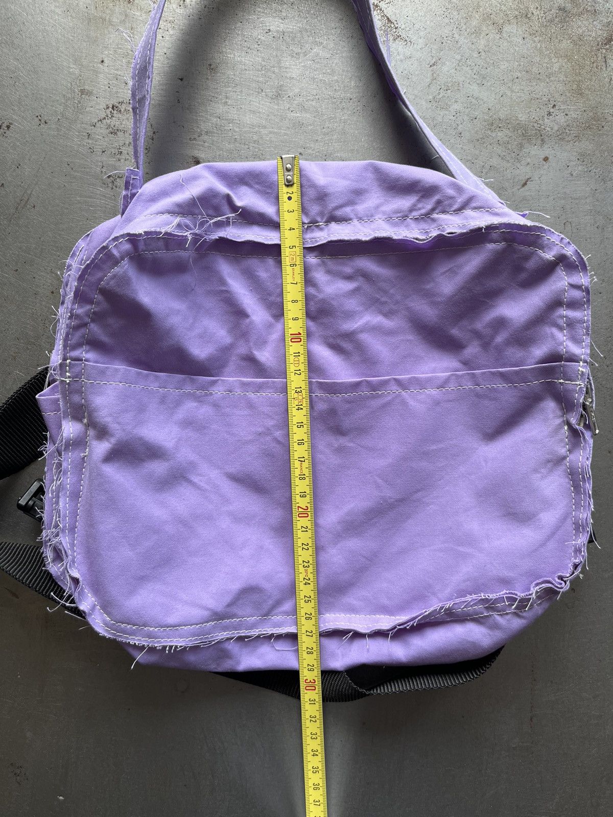 Camiel Fortgens Camiel Fortgens Waxed cotton lilac handbag Size ONE SIZE - 10 Thumbnail