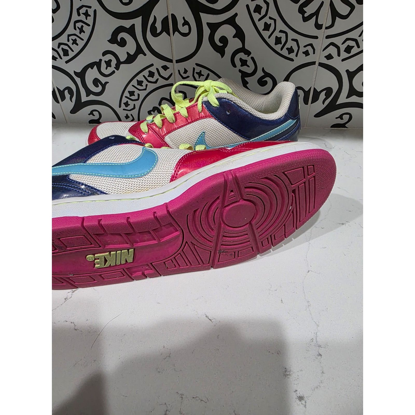 Nike Vtg Nike Air Prestige Dunk 2008 Athletic Sneakers Shoes Wome Size US 8.5 / IT 38.5 - 4 Thumbnail