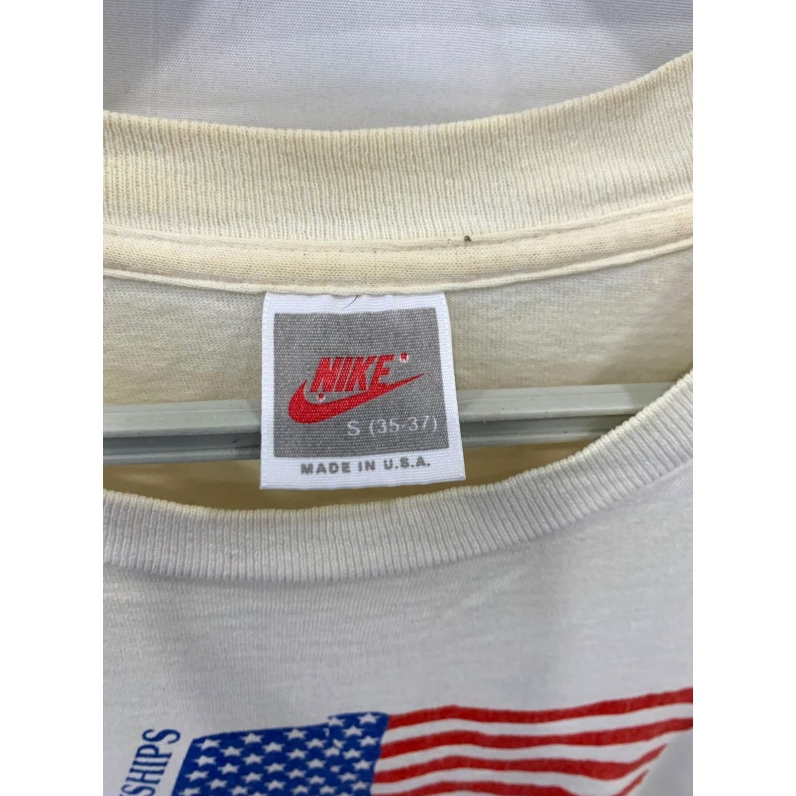 Nike VINTAGE Nike Bolder Boulder T-Shirt USA Made 1991 Single Stitch S Mens White Size US S / EU 44-46 / 1 - 3 Thumbnail