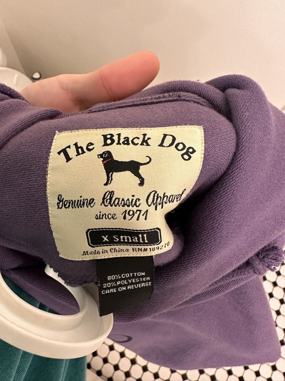 Other Black dog rhinestone hoodie Size US S / EU 44-46 / 1 - 4 Thumbnail