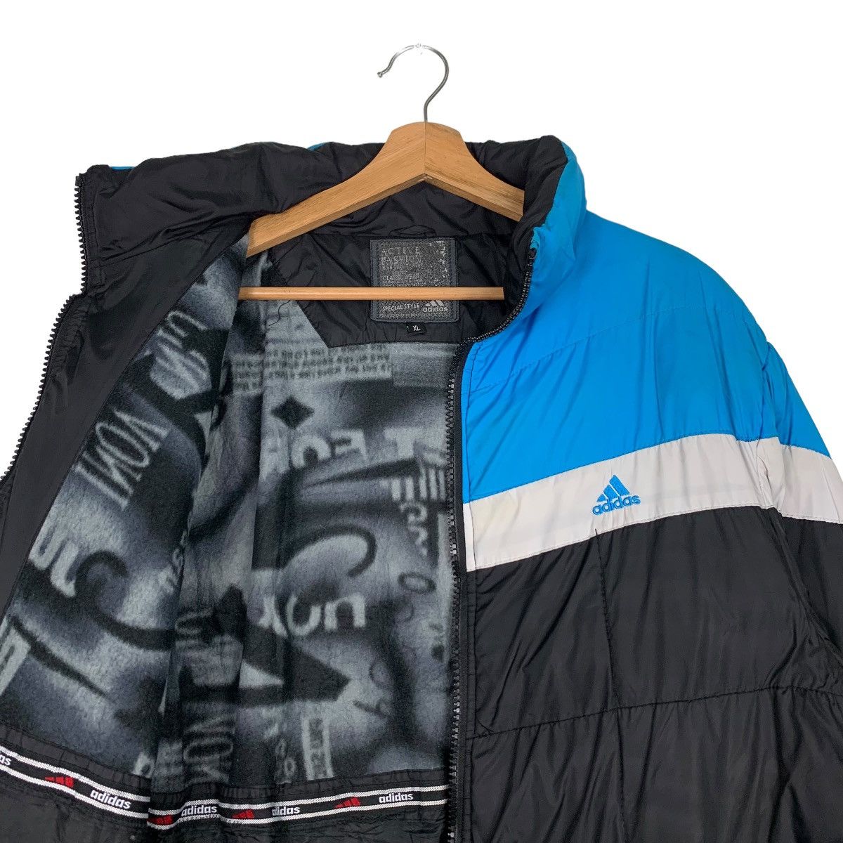 ADIDAS Colorblock Light Puffer Jacket #0326-C15