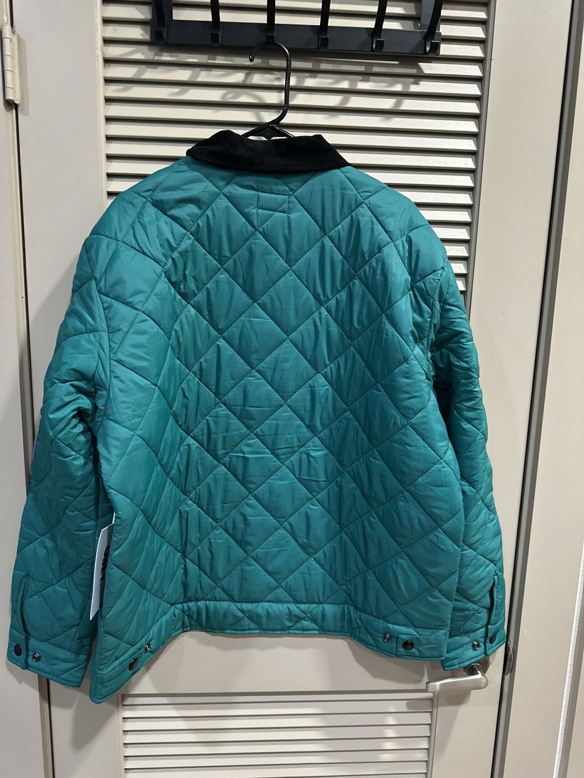 Obey Obey Green Patch Work Quilted Jacket – Size XL – New Size US XL / EU 56 / 4 - 2 Thumbnail