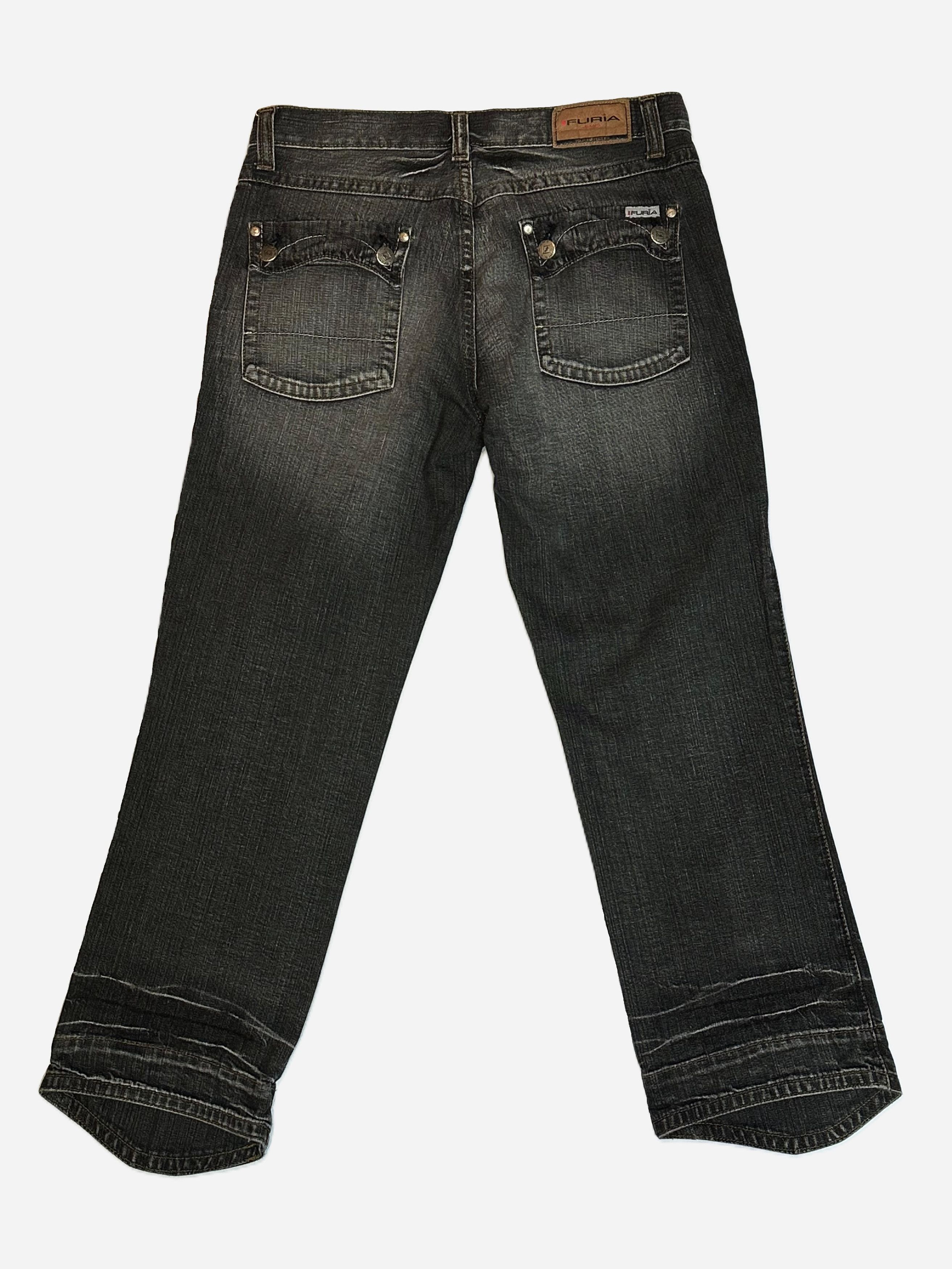 Vintage Furia Vintage Jeans Size 28" / US 6 / IT 42 - 2 Thumbnail