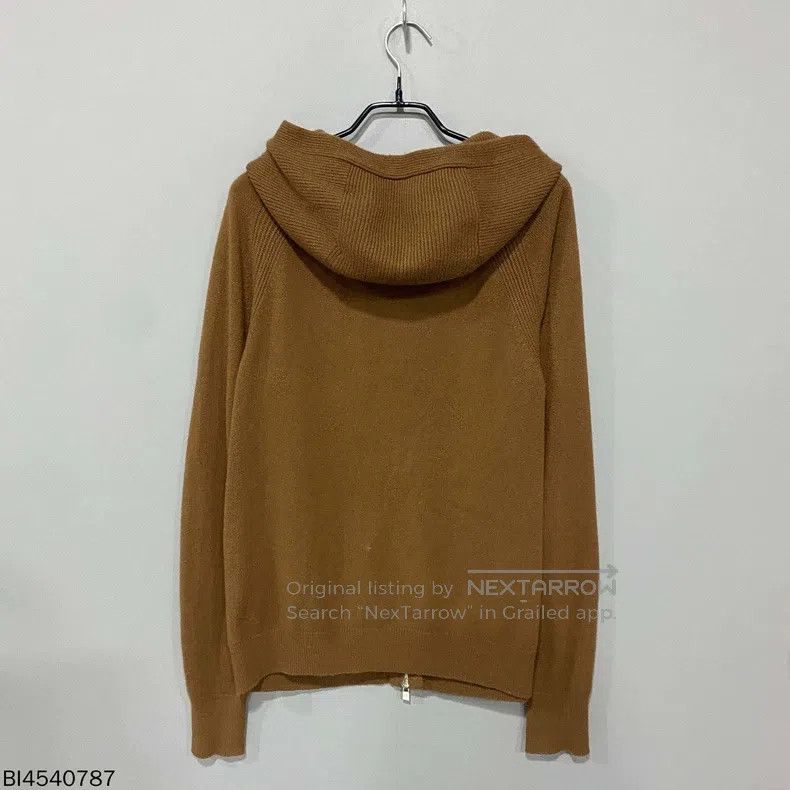 Loro Piana Loro Piana Camel-colored zip-up cashmere sweater Size S / US 4 / IT 40 - 3 Thumbnail