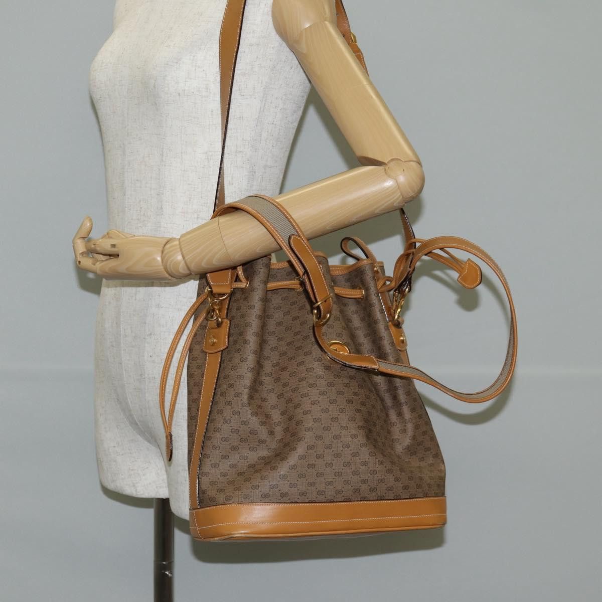 Gucci GUCCI Micro GG Supreme Shoulder Bag Pvc Beige Gold Size ONE SIZE - 22 Thumbnail