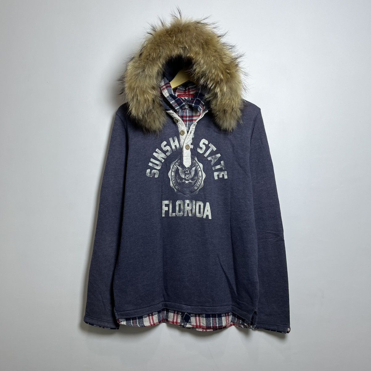Hysteric Glamour Florida Faux Fur Double Layer Hoodie Japan LGB If6w9 Style Size US L / EU 52-54 / 3 - 2 Thumbnail