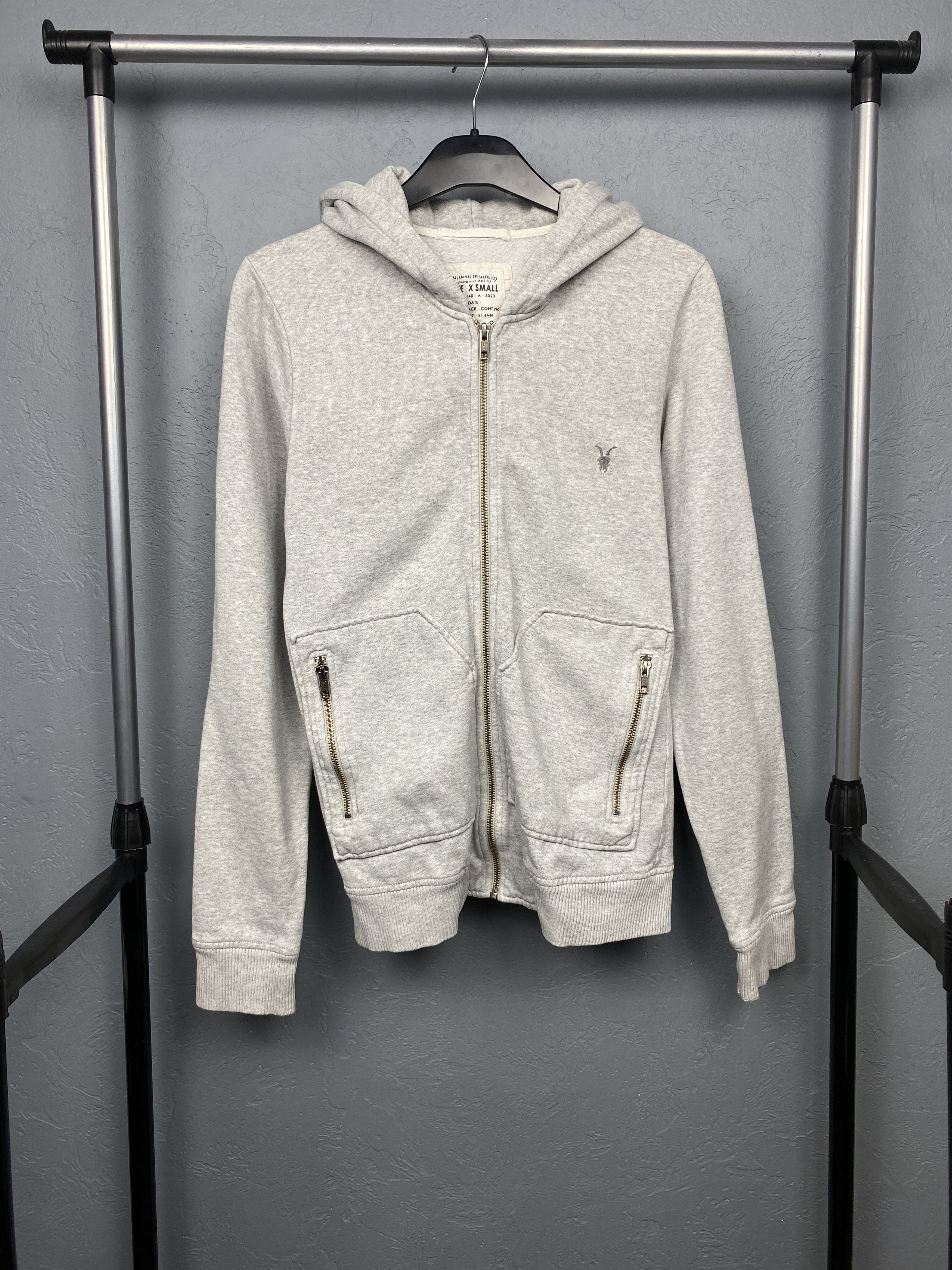 Allsaints × Vintage Allsaints Vintage Mens Suspend Full Zip Hoody Size US XS / EU 42 / 0 - 1 Thumbnail