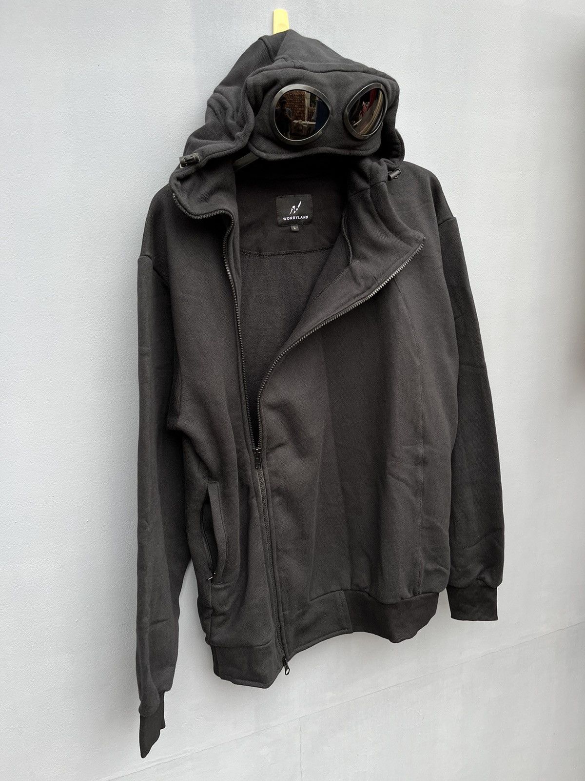 Vintage Asymmetric Goggle Jacket by Worryland Look Like CP Company Size US M / EU 48-50 / 2 - 5 Thumbnail