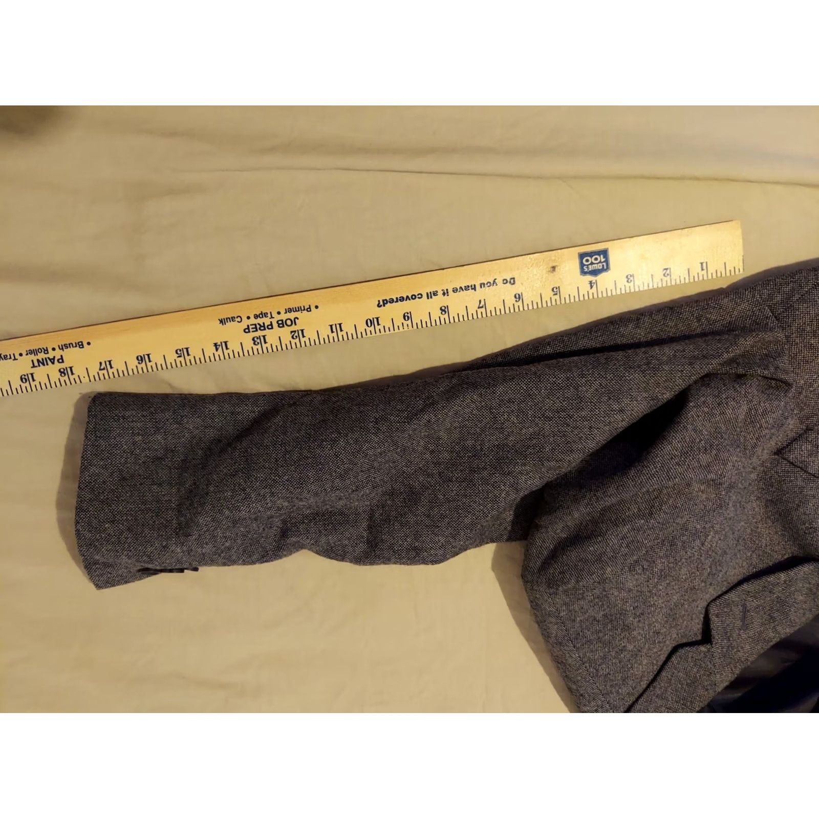 Banana Republic Banana Republic Blazer Wool Jacket 46L Gray Mens Jacket Blazer 2 Piece Wool Gray 46 Mens Size 46R - 6 Thumbnail