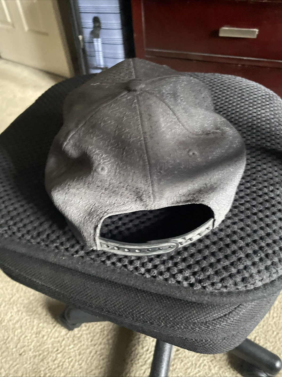 Jordan Brand NWOT Jordan Jumpman Youth Snapback Black/Gray #23 Pattern Size ONE SIZE - 2 Thumbnail