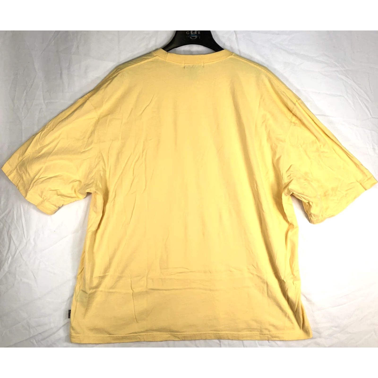 Vintage Montego Mon Mens XXL Yellow Pocket T Shirt 100% Cotton Embroidered BT23 Size Size US XXL / EU 58 / 5 - 6 Thumbnail