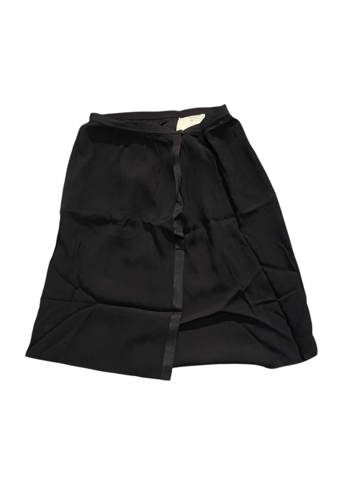 Yves Saint Laurent 80’s SAMPLE Saint Laurent Wrap Skirt Size 26" / US 2 / IT 38 - 1 Thumbnail