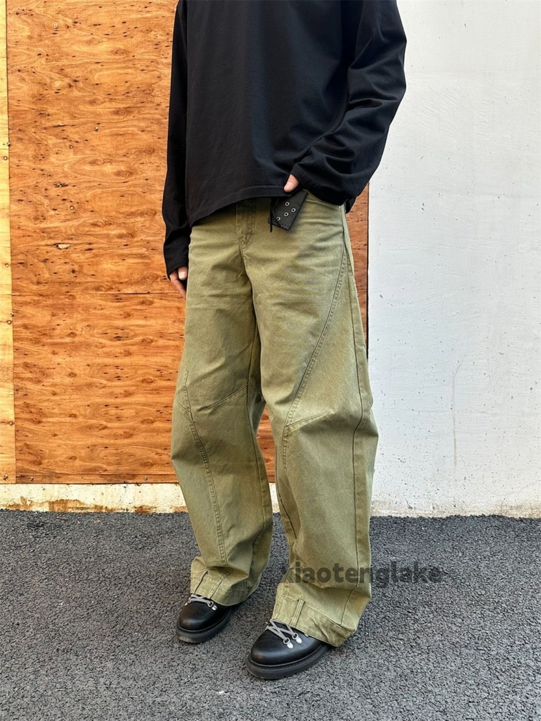 Designer × Japanese Brand × Vintage Unisex outdoor utility loose baggy work cargo pants Size US 32 / EU 48 - 1 Thumbnail