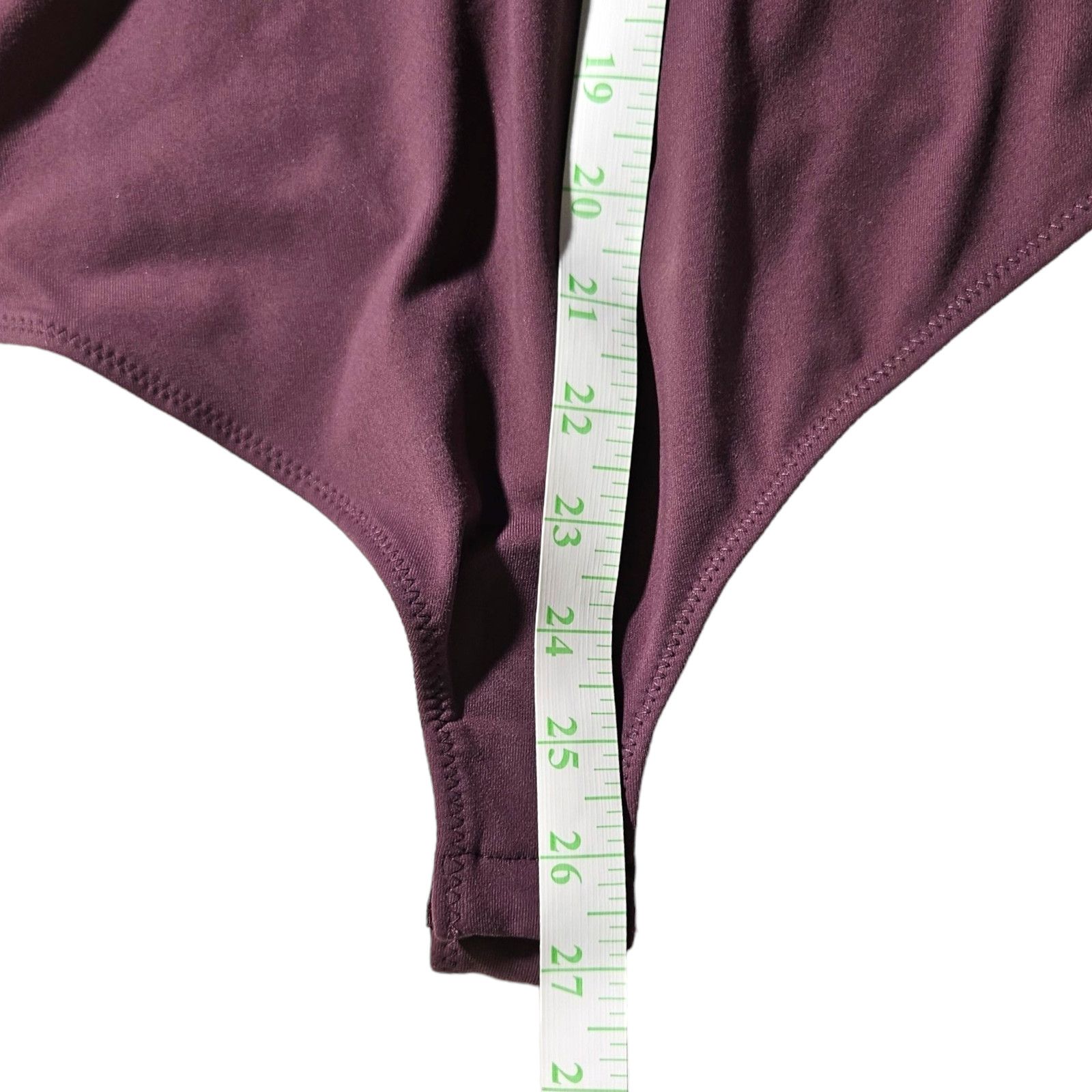Free People NWOT Free People Va Va Voop Bodysuit Sz. XS [0-2] Wine Size XS / US 0-2 / IT 36-38 - 9 Thumbnail