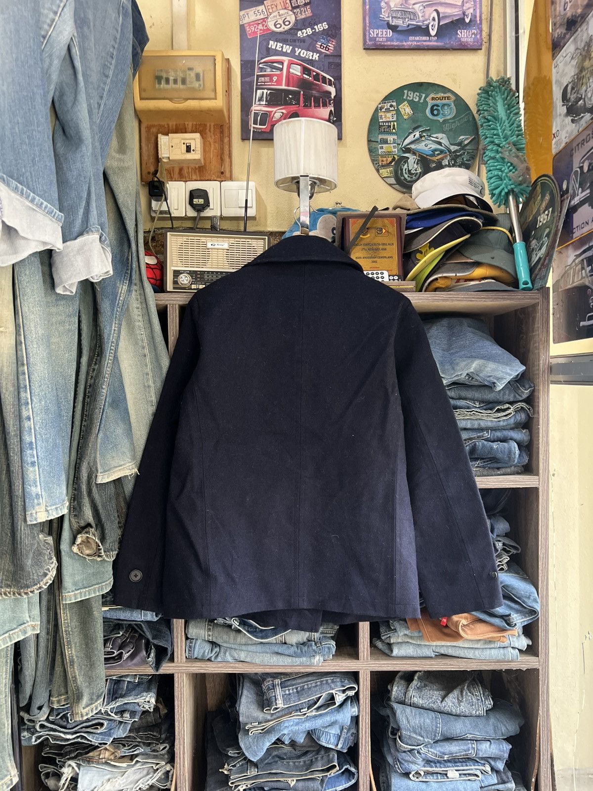 Helly Hansen 🔥Helly Hansen Double Breasted Peacoat Size US M / EU 48-50 / 2 - 3 Thumbnail