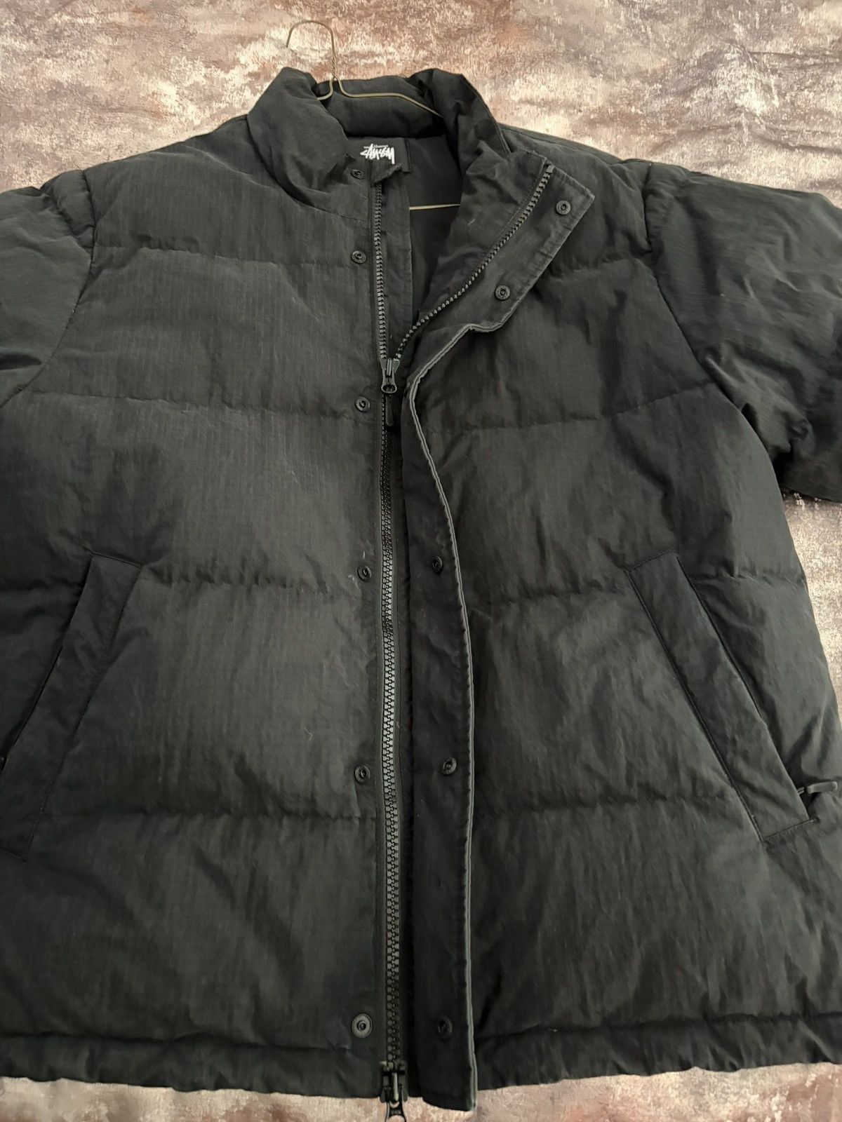 Stussy Stussy Ripstop Down Puffer Jacket Medium Black Size US M / EU 48-50 / 2 - 2 Thumbnail