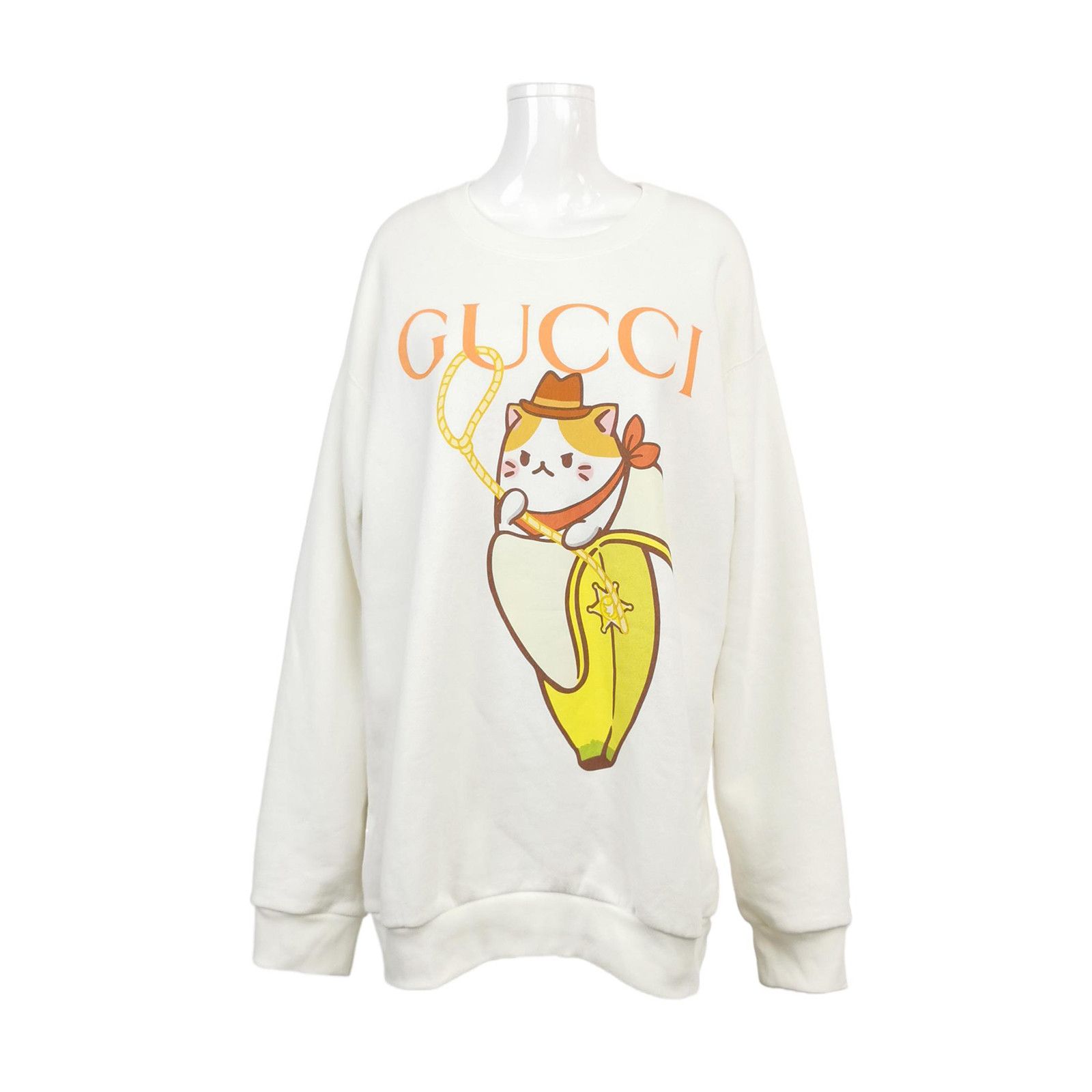 Gucci Gucci Bananya Graphic Sweatshirt Size XL Size US XL / EU 56 / 4 - 1 Thumbnail