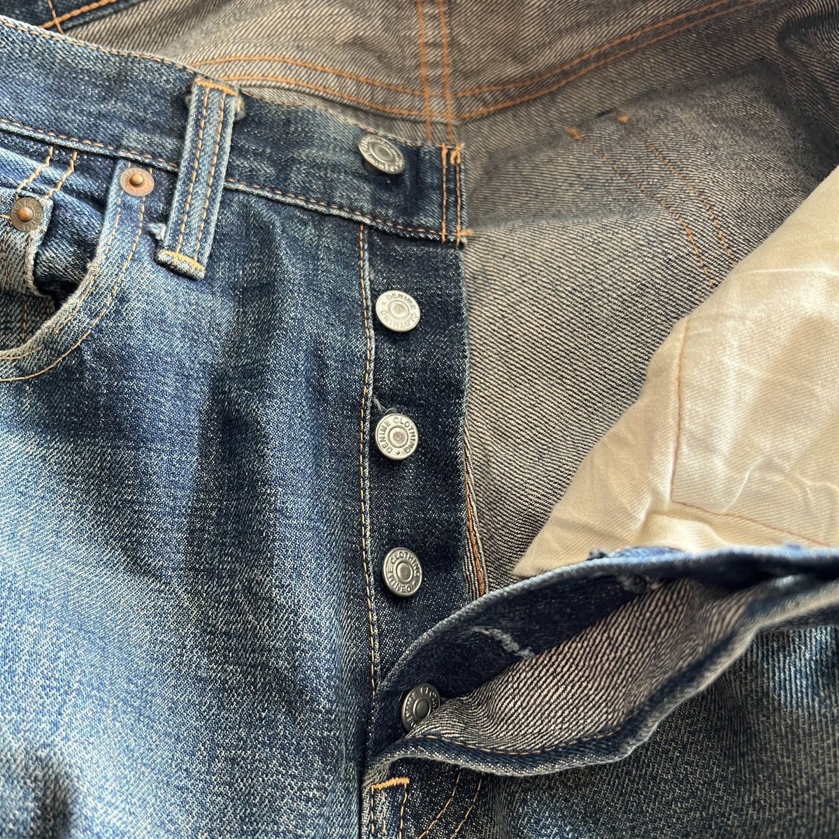 Denime Vintage Denime Authentic Selvedge Made In Japan - 32 Size US 32 / EU 48 - 19 Thumbnail