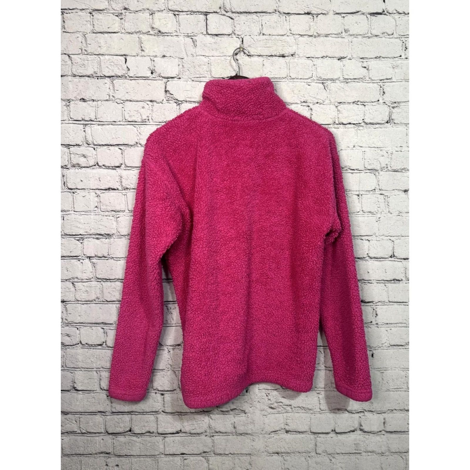 Eddie Bauer Eddie Bauer Women's Fleece Jacket Medium Pink Regular Size M Jacket/Coat Mid-Length Zip Front Zipper Casual Size M / US 6-8 / IT 42-44 - 4 Thumbnail