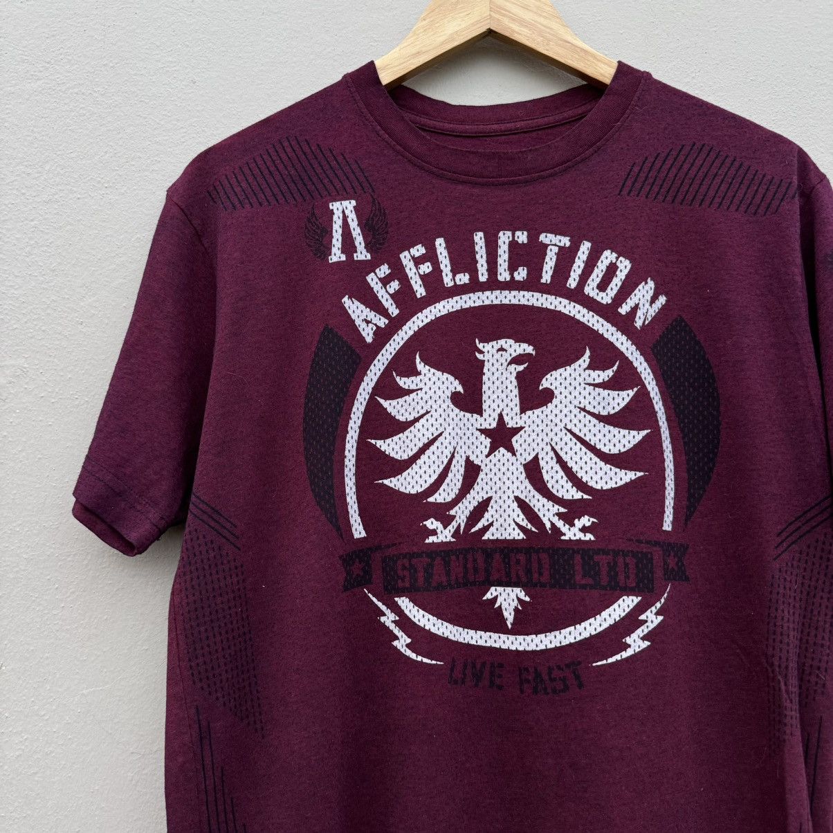 Affliction × Vintage Affliction clothing graphic y2k tee vtg Size US M / EU 48-50 / 2 - 2 Thumbnail