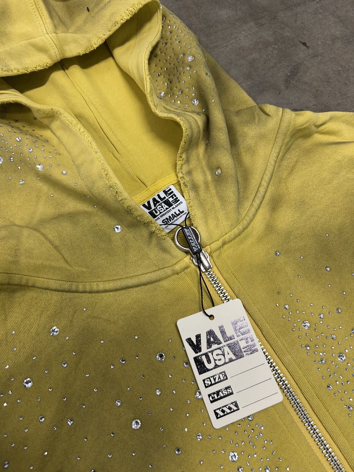 Vale Vale Forever Valley Dreams Yellow Cluster Zip Up Hoodie Size US XXL / EU 58 / 5 - 3 Thumbnail