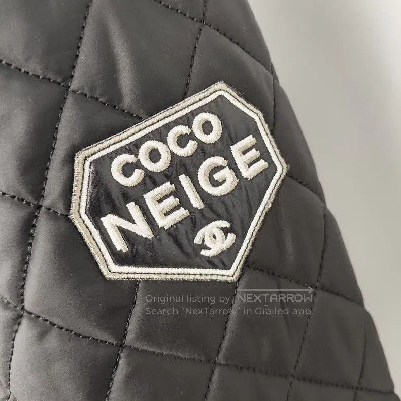 Chanel Chanel Diamond black cotton jacket Size XS / US 0-2 / IT 36-38 - 3 Thumbnail