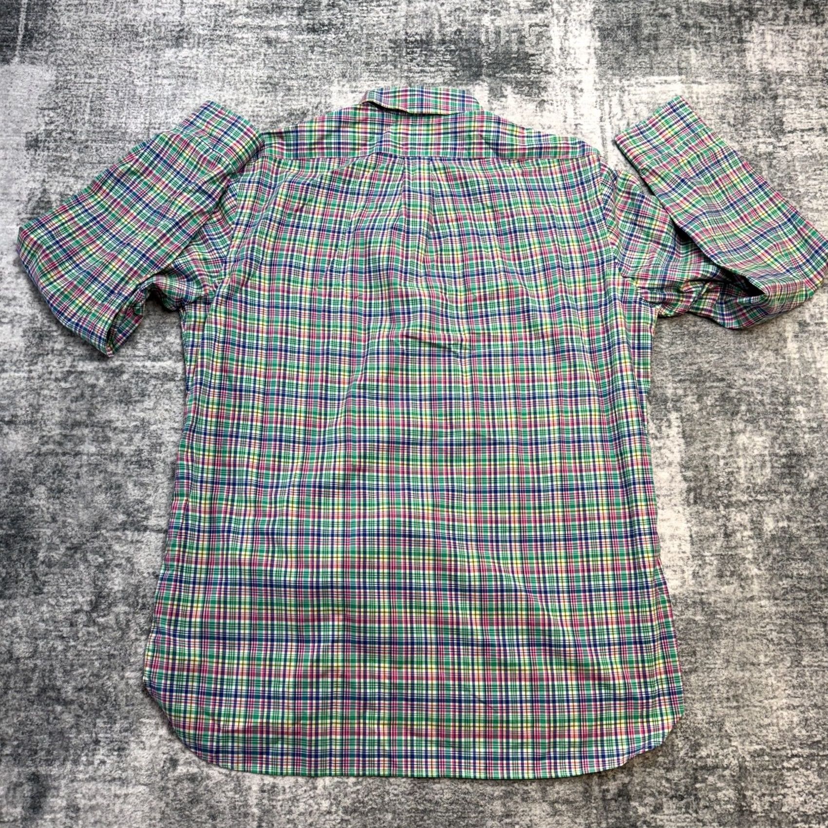 Polo Ralph Lauren Polo Ralph Lauren Shirt Mens L Colorful Bright Plaid Cotton Stretch Preppy Size US L / EU 52-54 / 3 - 5 Thumbnail