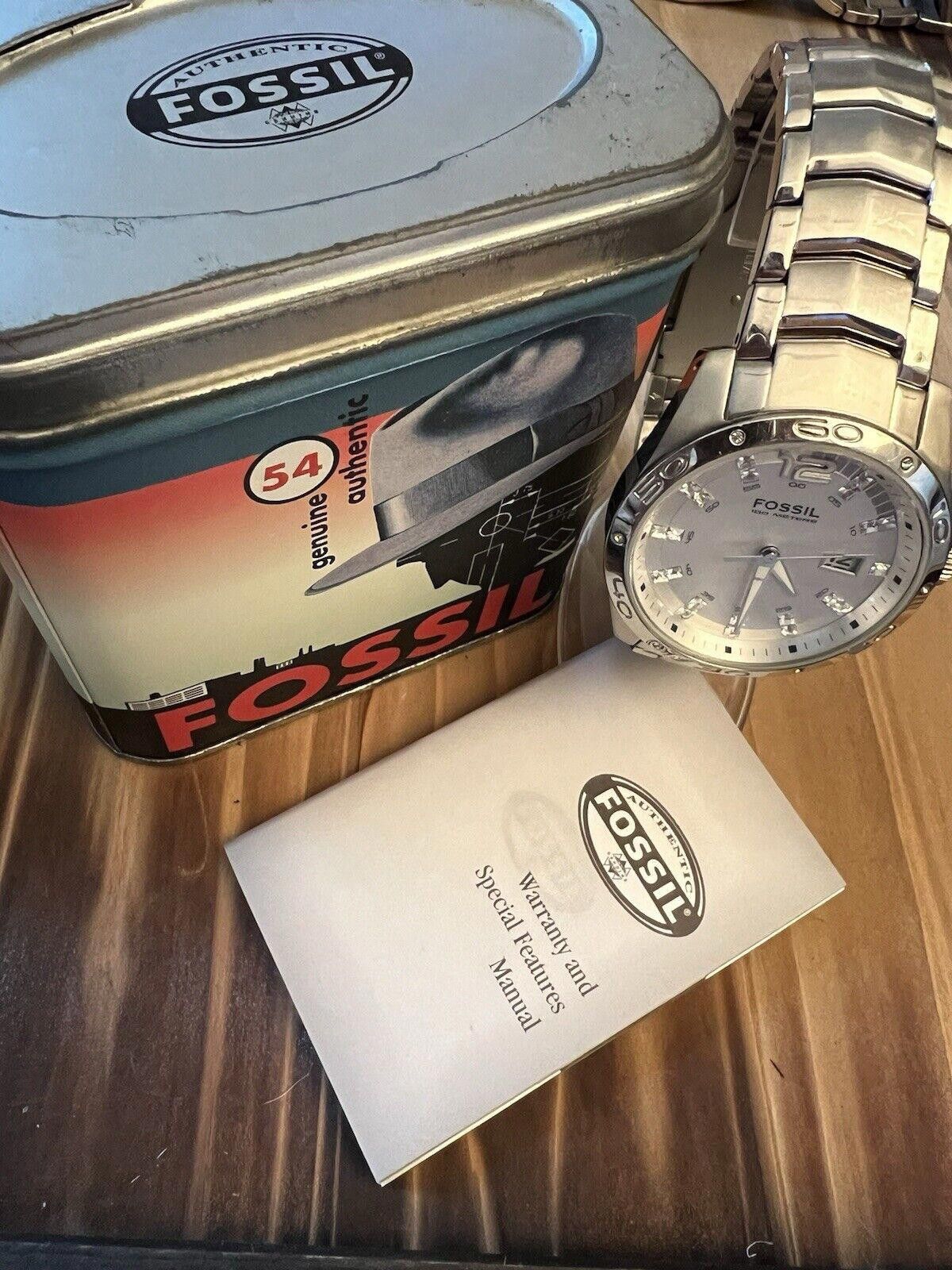 Fossil Fossil Blue Am-4116 New Battery Size ONE SIZE - 1 Thumbnail