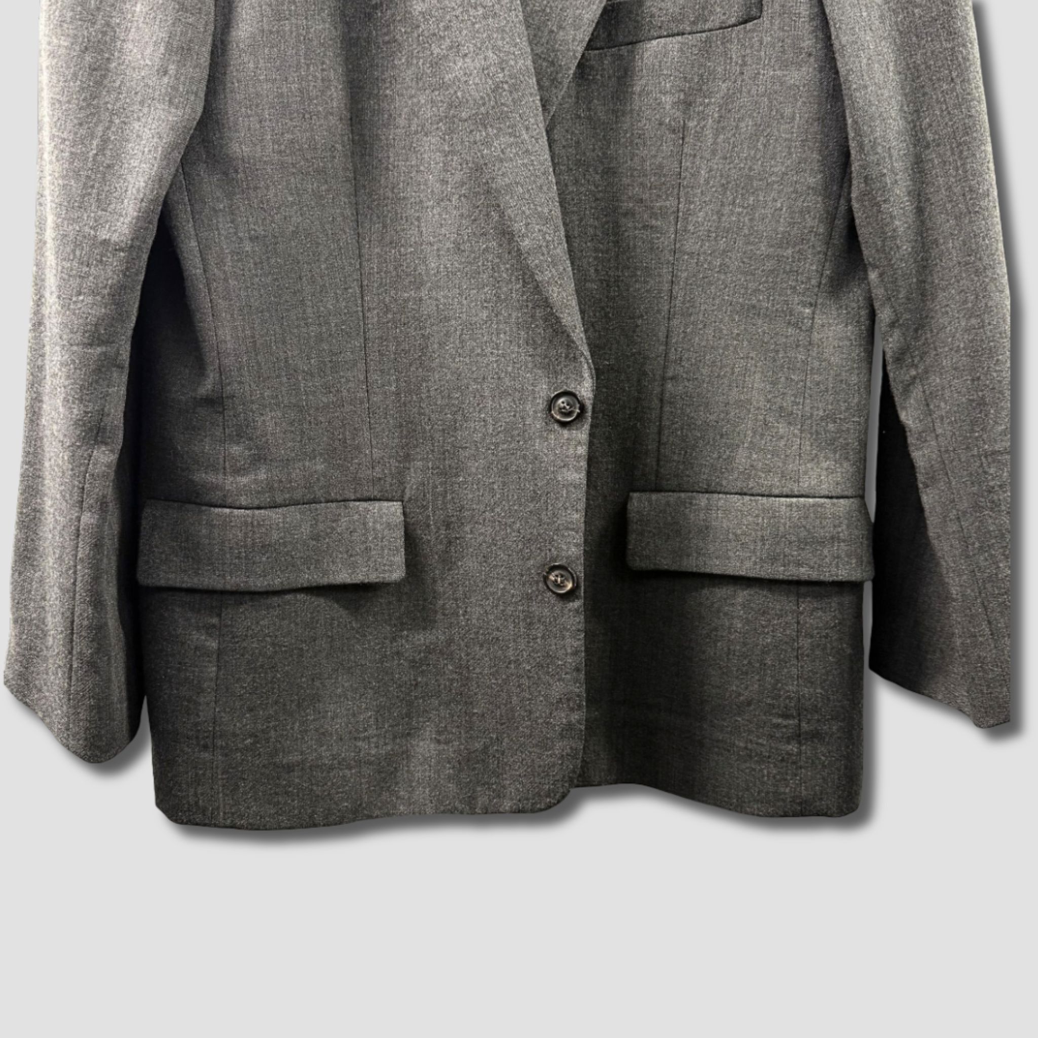 Maison Margiela MAISON MARTIN MARGIELA Grey Wool Blazer Jacket Size US M / EU 48-50 / 2 - 5 Thumbnail