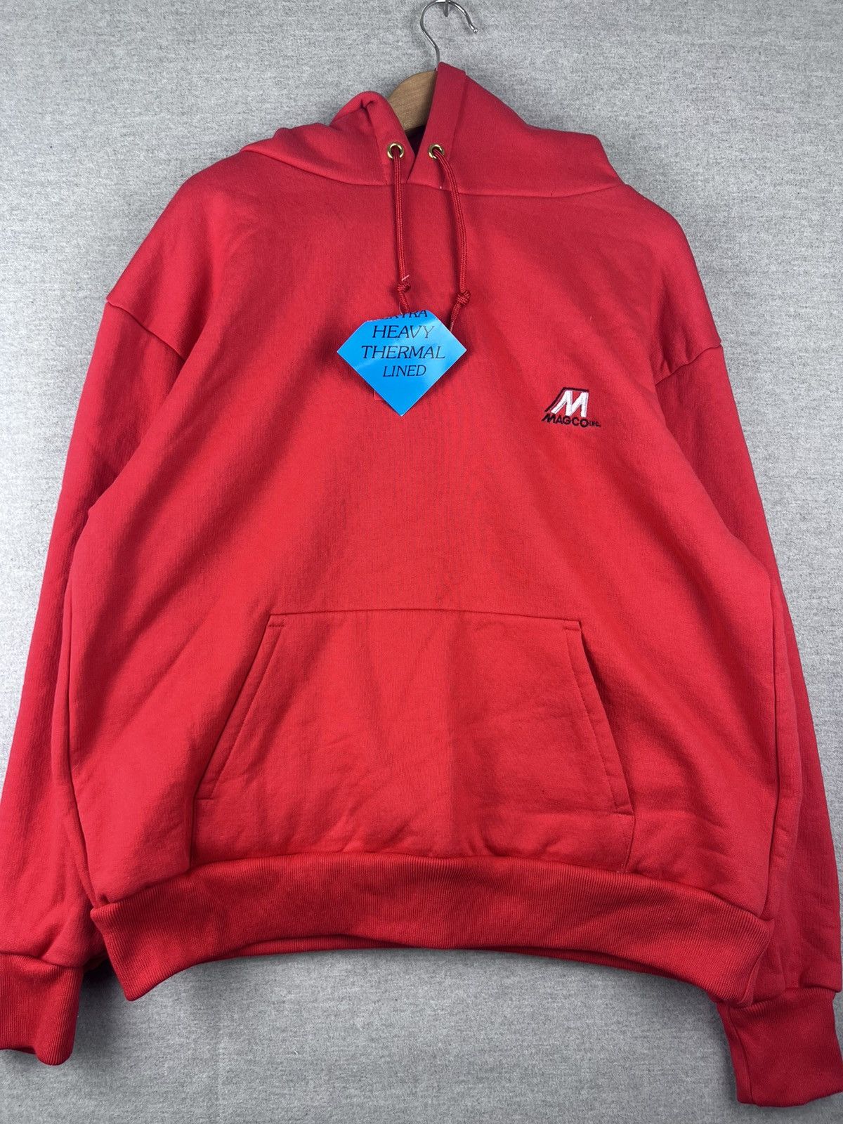 Vintage Vintage Men’s Hoodie Pullover Camber Large Red Made In USA Size US L / EU 52-54 / 3 - 2 Thumbnail