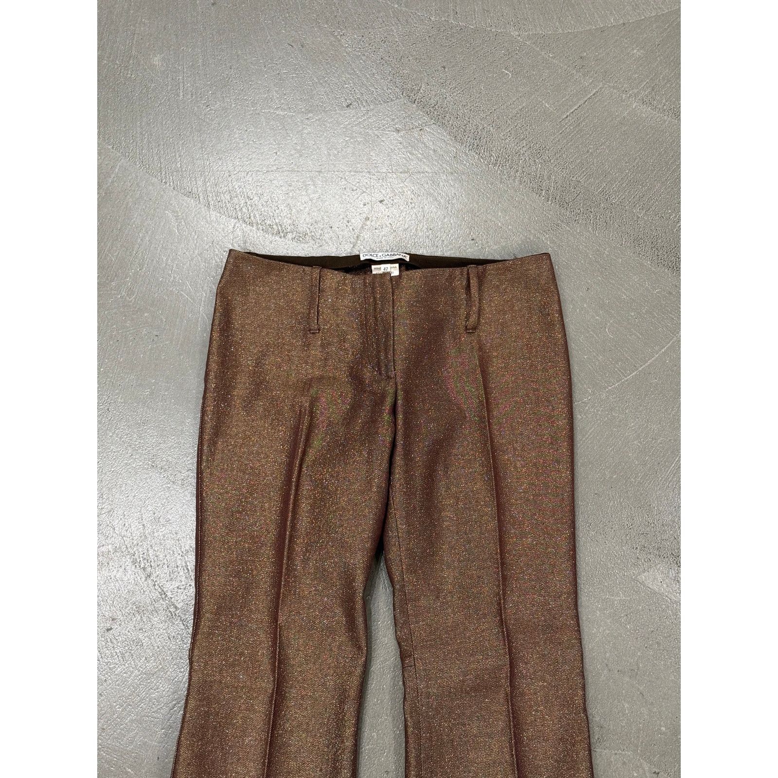 Dolce & Gabbana 2001 Dolce & Gabbana low rise tailored pants Size 28" / US 6 / IT 42 - 3 Thumbnail