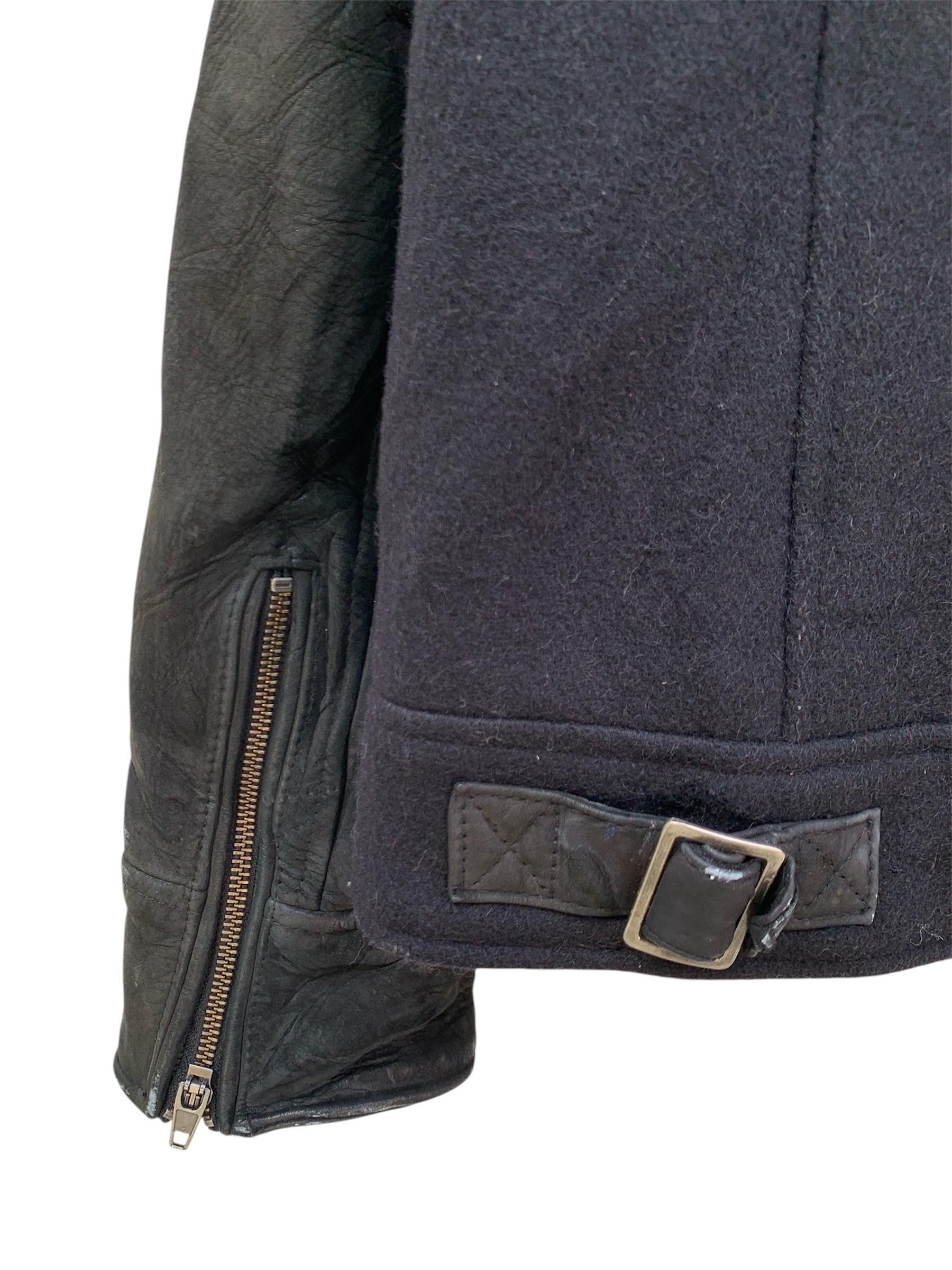 JACKROSE Vintage JackRose X The Rolling Stones Leather Zipper Jacket Size US S / EU 44-46 / 1 - 11 Thumbnail