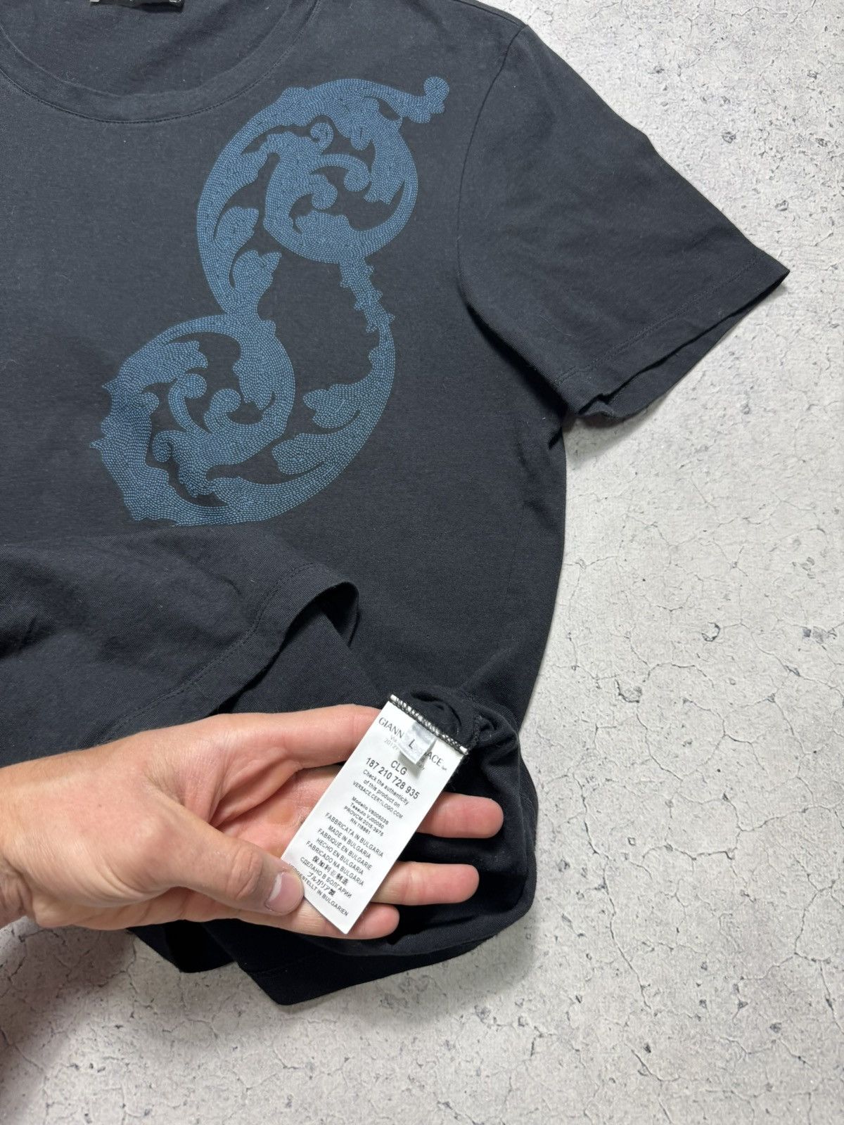 Versace Gianni Versace Luxury T-Shirt Big Logo Size US M / EU 48-50 / 2 - 7 Thumbnail