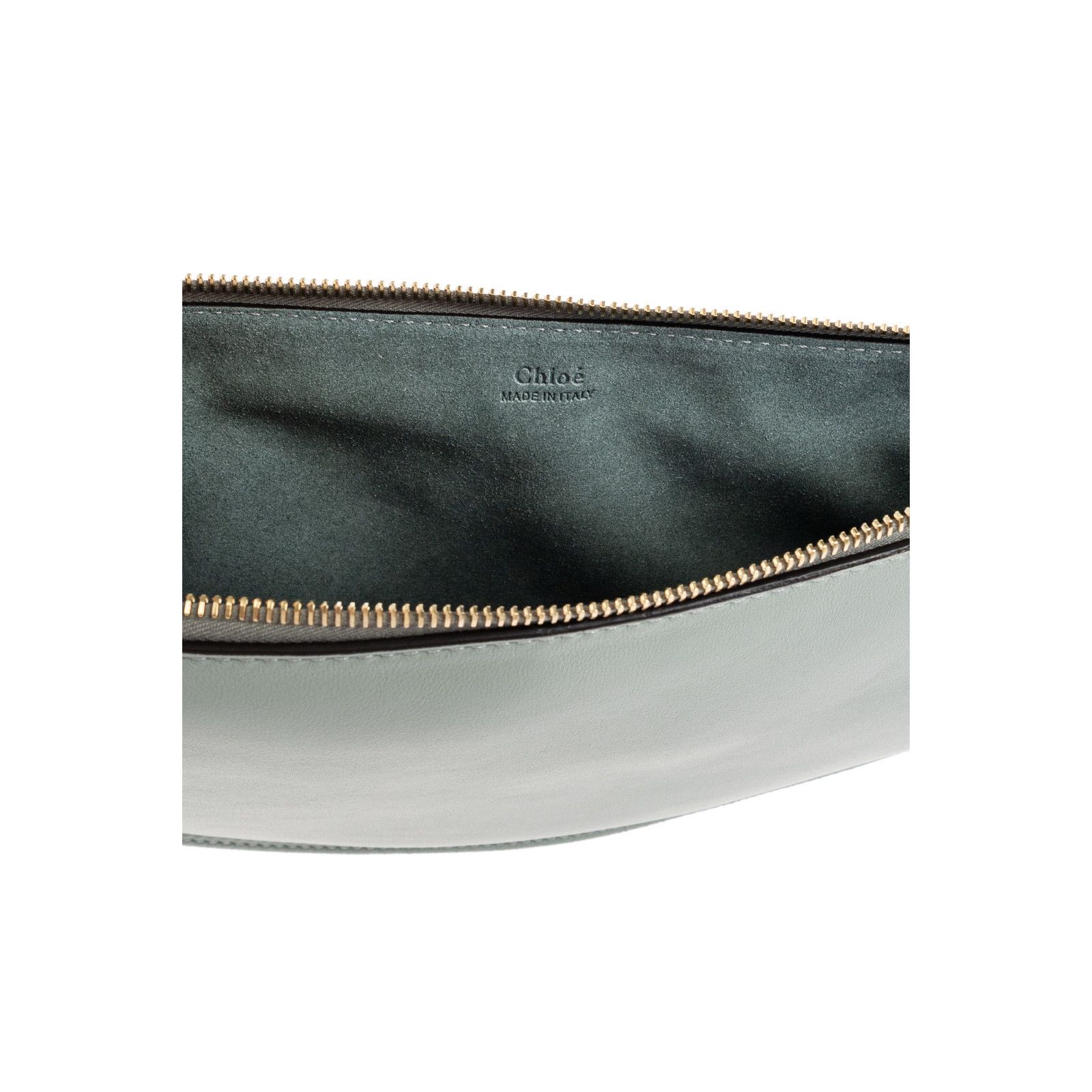 Chloe Chloe Icons Bluish Green Soft Leather Shoulder Bag New & Aut Size ONE SIZE - 4 Thumbnail