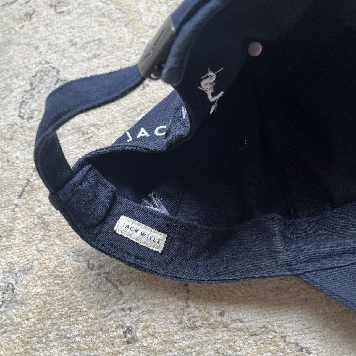 Jack Wills Jack Wills Logo Cap Size ONE SIZE - 7 Thumbnail