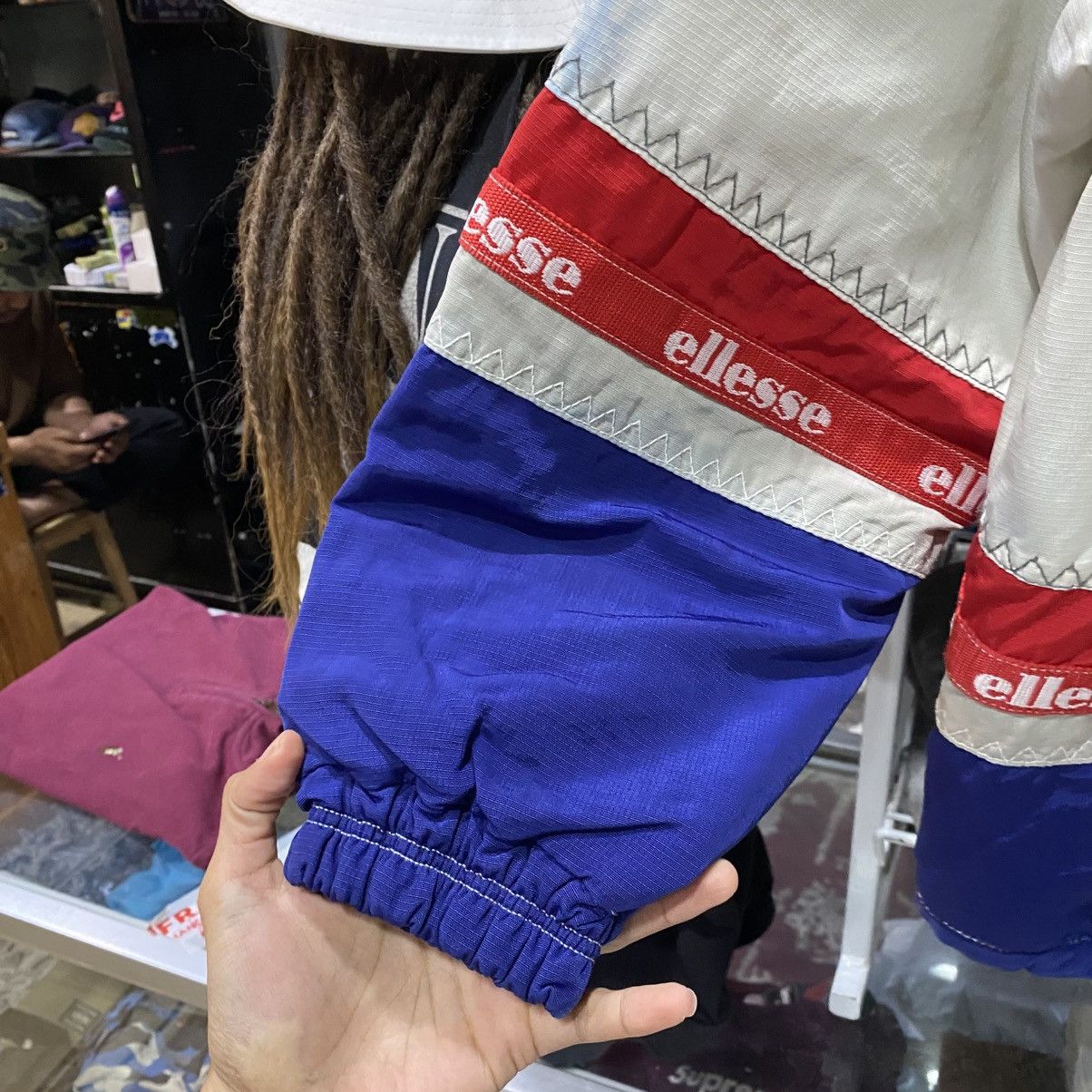 Ellesse VINTAGE OFFICIAL NATIONAL FRANCE SKI ELLESSE JACKET Size US XL / EU 56 / 4 - 5 Thumbnail