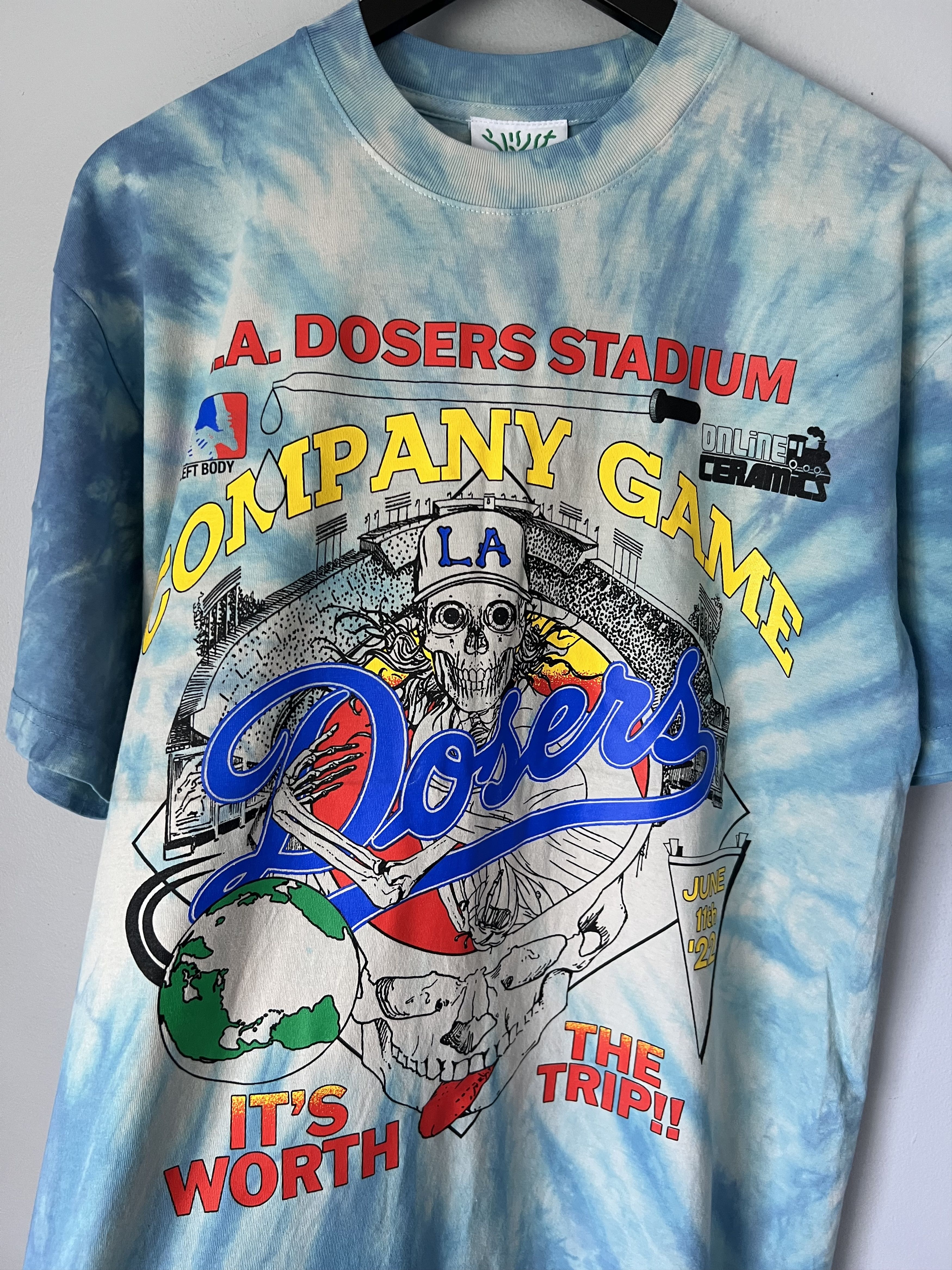 Grateful Dead × Online Ceramics Online Ceramics Grateful Dead It's Worth The Trip Dosers Tee Size US M / EU 48-50 / 2 - 2 Thumbnail