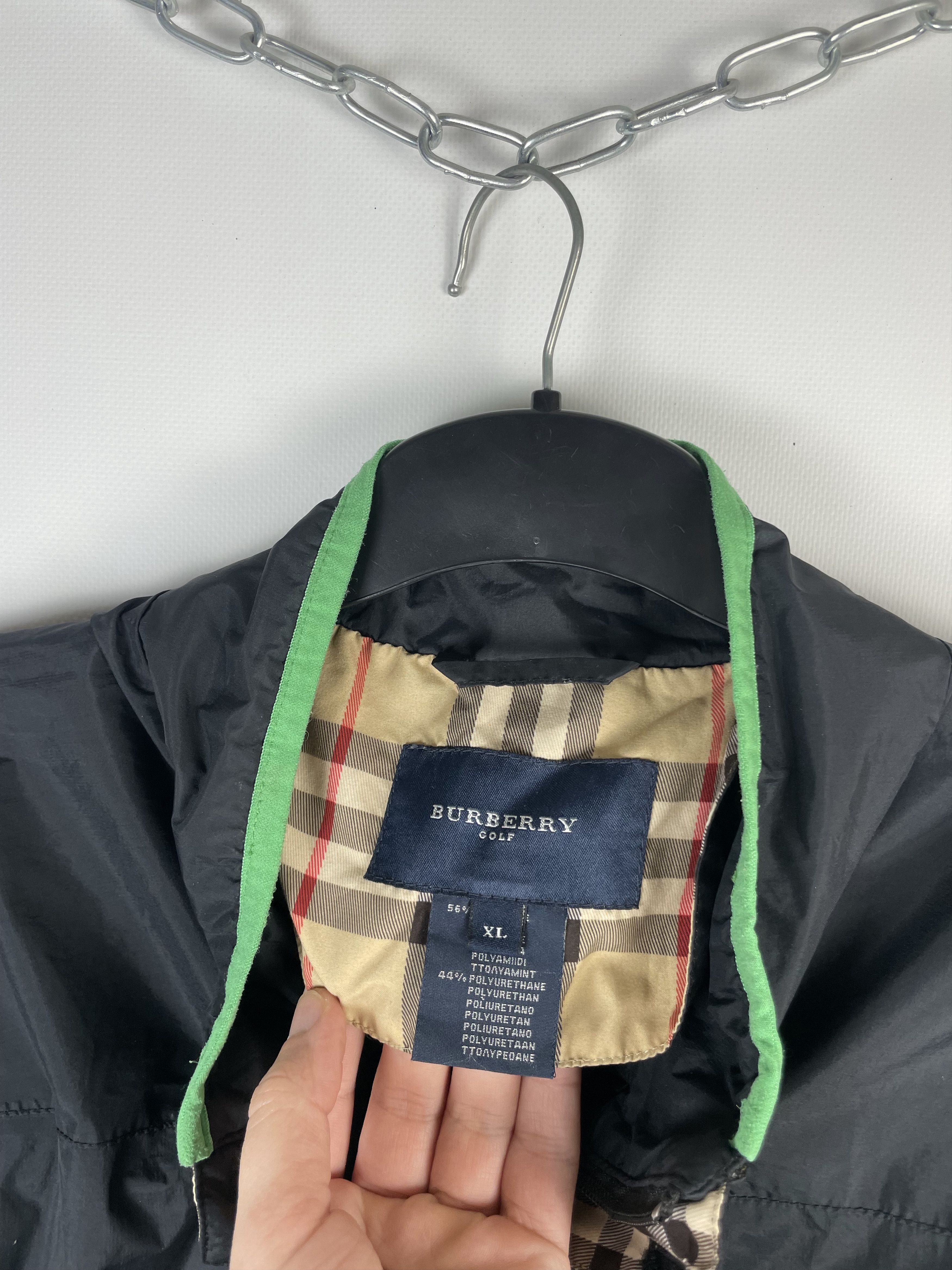 Burberry Vintage Burberry Golf Light Windbreaker Jacket Size US XL / EU 56 / 4 - 5 Thumbnail