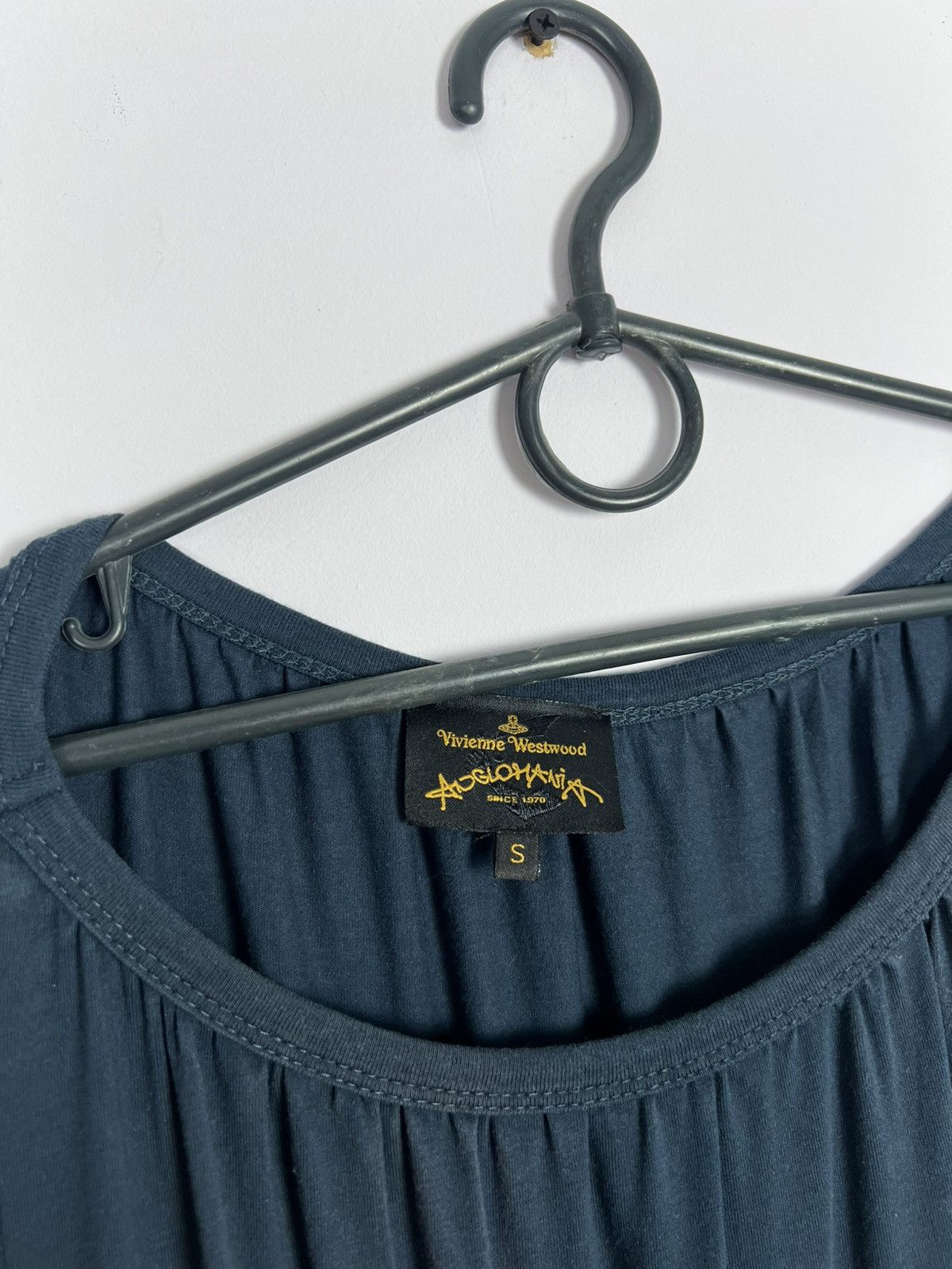 Vivienne Westwood Vivienne Westwood Anglomania Navy Blue Midi Dress Size S / US 4 / IT 40 - 8 Thumbnail