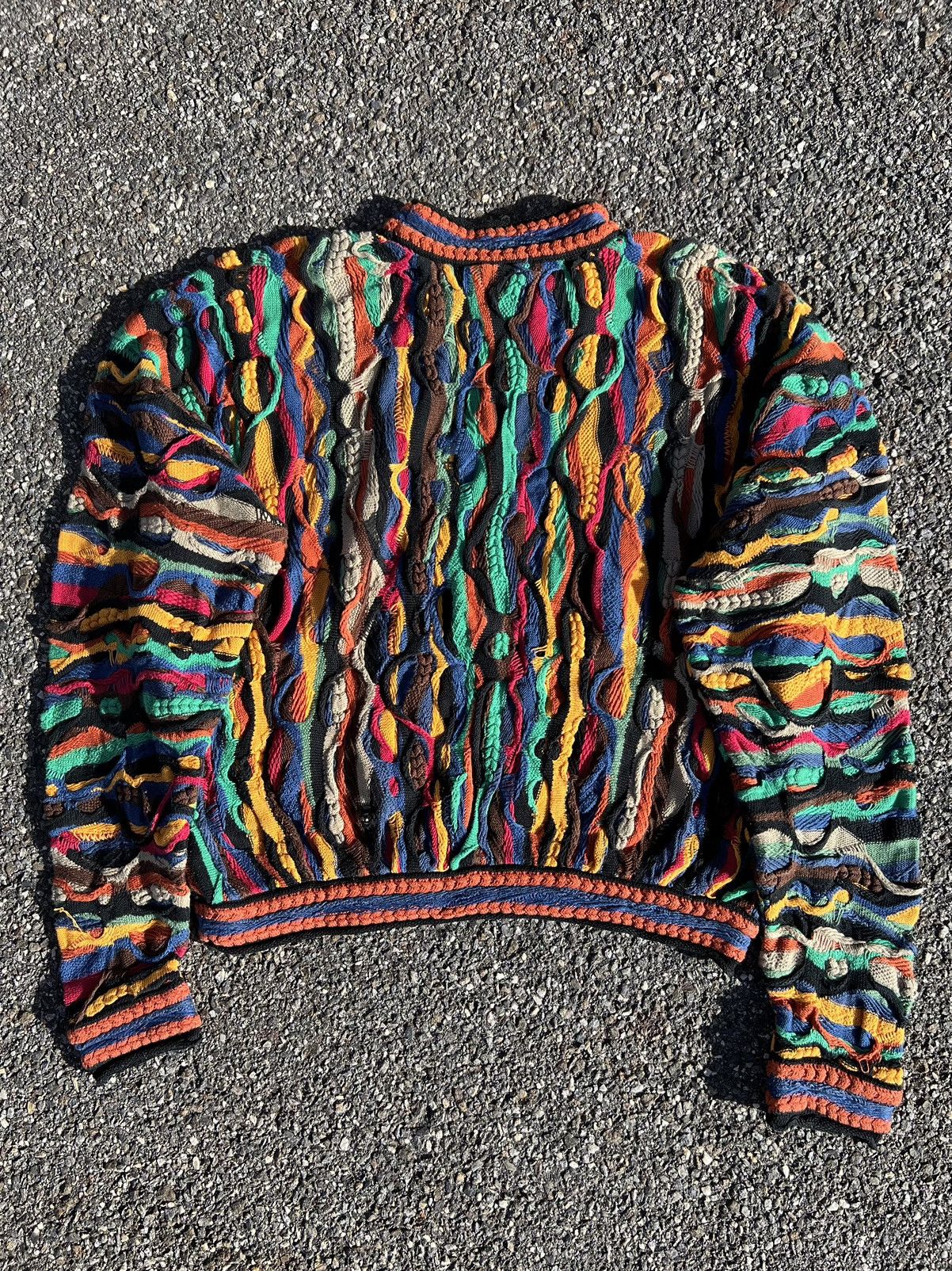 Coogi × Vintage Vintage Coogi Mercerized Knit Sweater Size US L / EU 52-54 / 3 - 3 Thumbnail