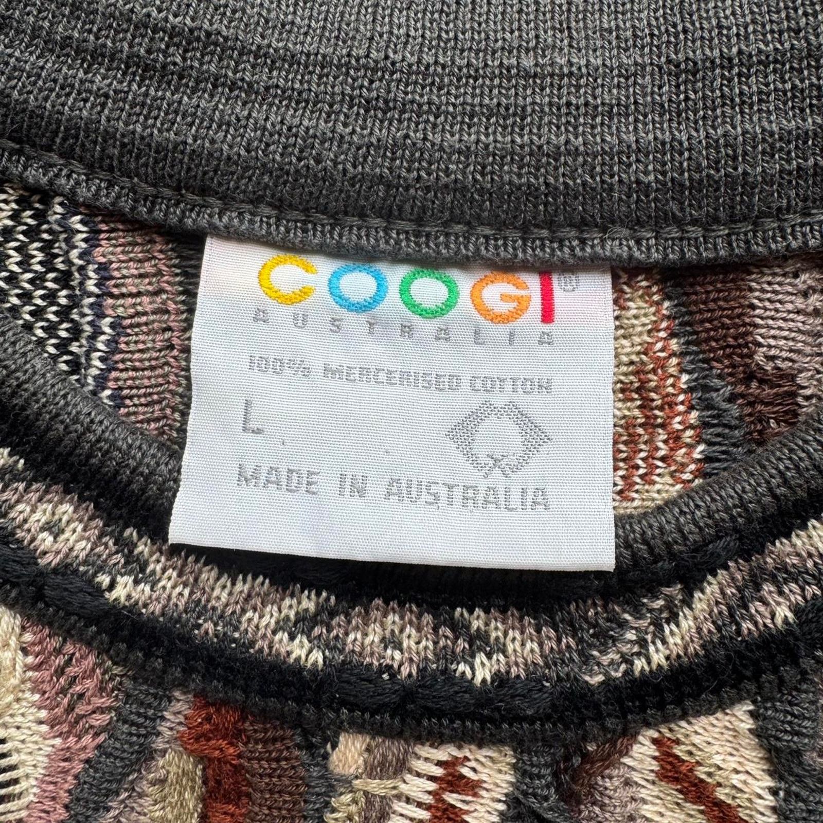 Coogi Vintage Neutral Coogi Australia 3D Knit Cotton Sweater Size US XL / EU 56 / 4 - 4 Thumbnail