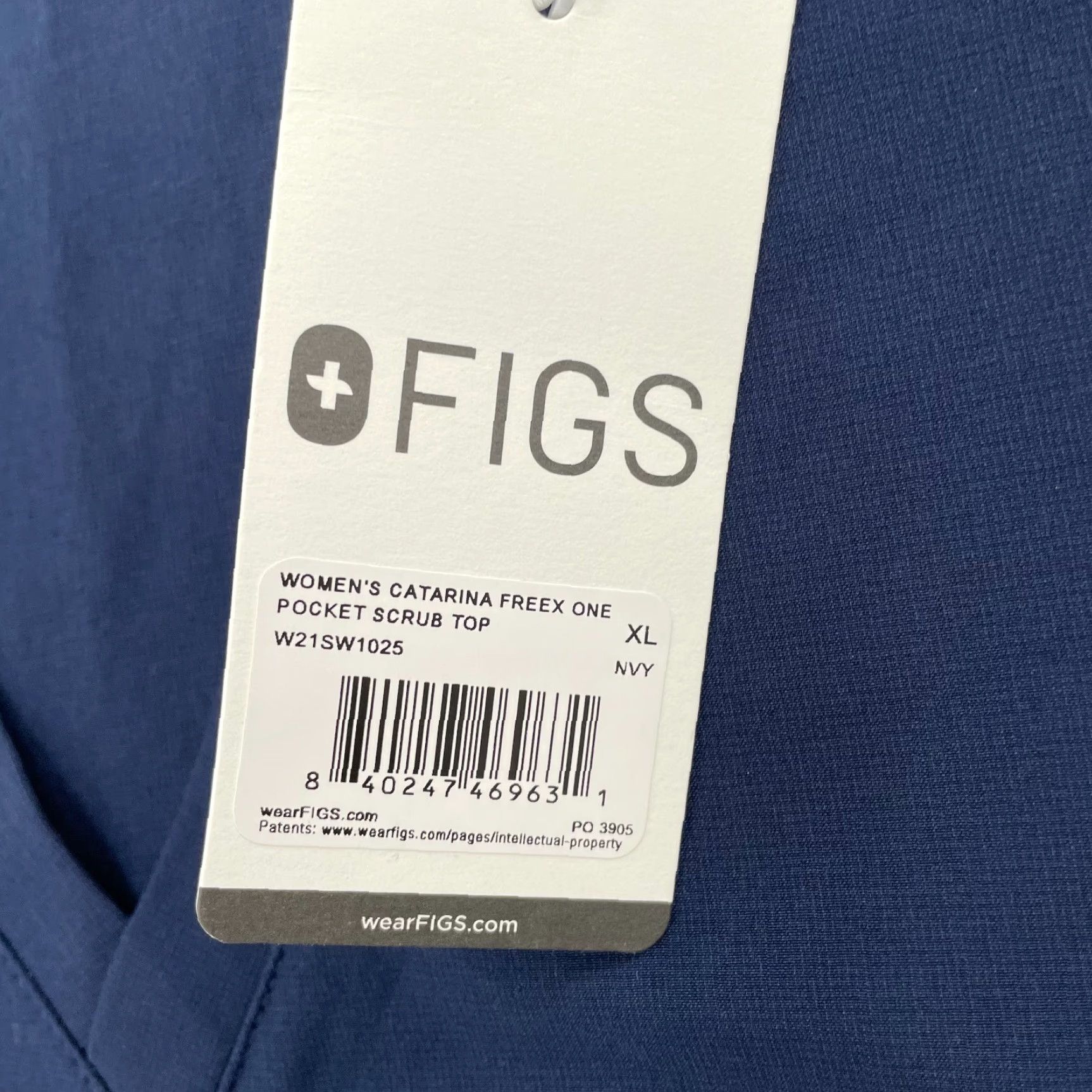 Vintage FIGS Scrubs Womens Extra Large Blue Technical Collection Catarina Pocket XL NEW Size XL / US 12-14 / IT 48-50 - 6 Thumbnail