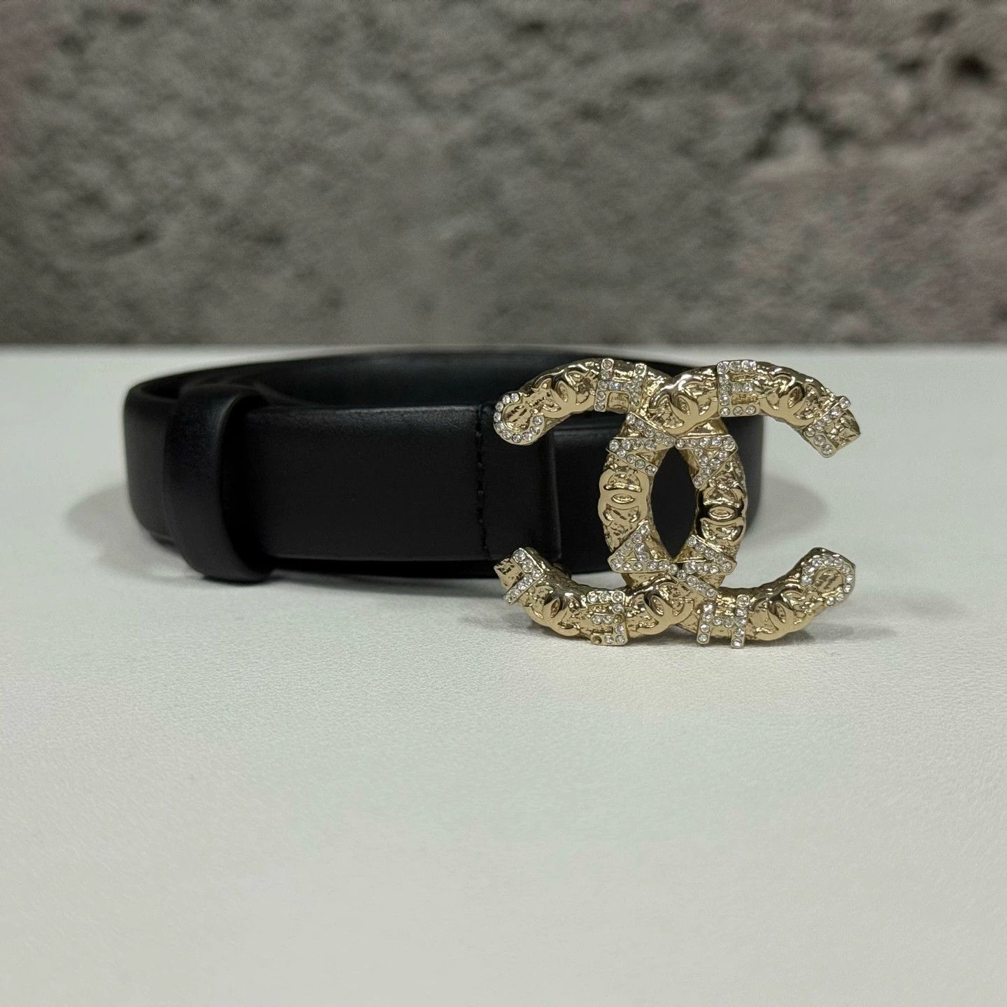 Chanel Chanel Crystal Belt 75cm 99 New (2 Drills Missing) Size ONE SIZE - 1 Thumbnail