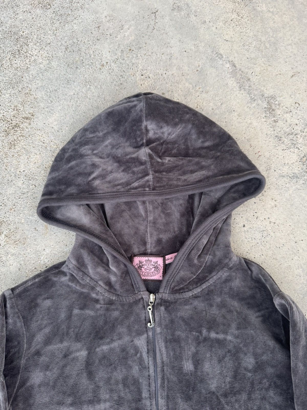 Juicy Couture Juicy Couture Velvet Punk Zip Up Hoodie Size S / US 4 / IT 40 - 7 Thumbnail