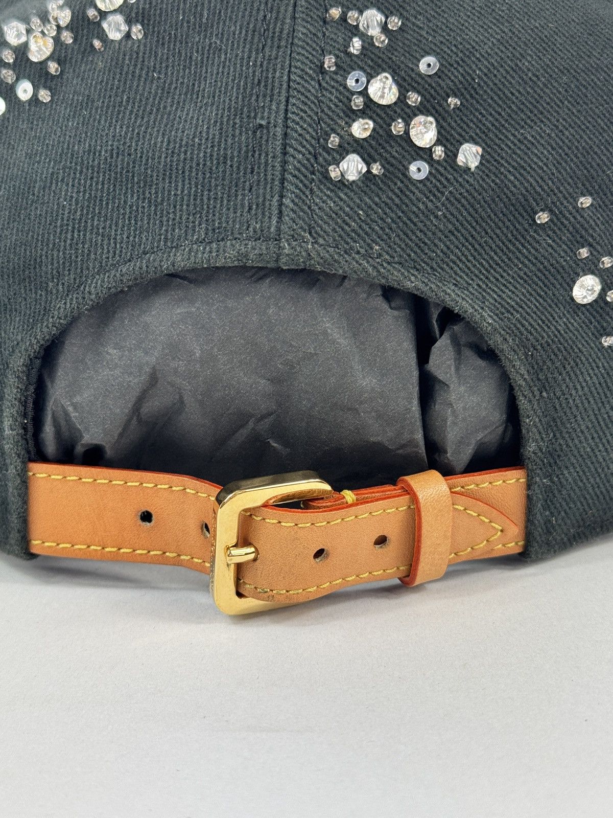 Louis Vuitton VIRGIL ABLOH CRYSTAL EMBELLISHED CAP Size ONE SIZE - 4 Thumbnail