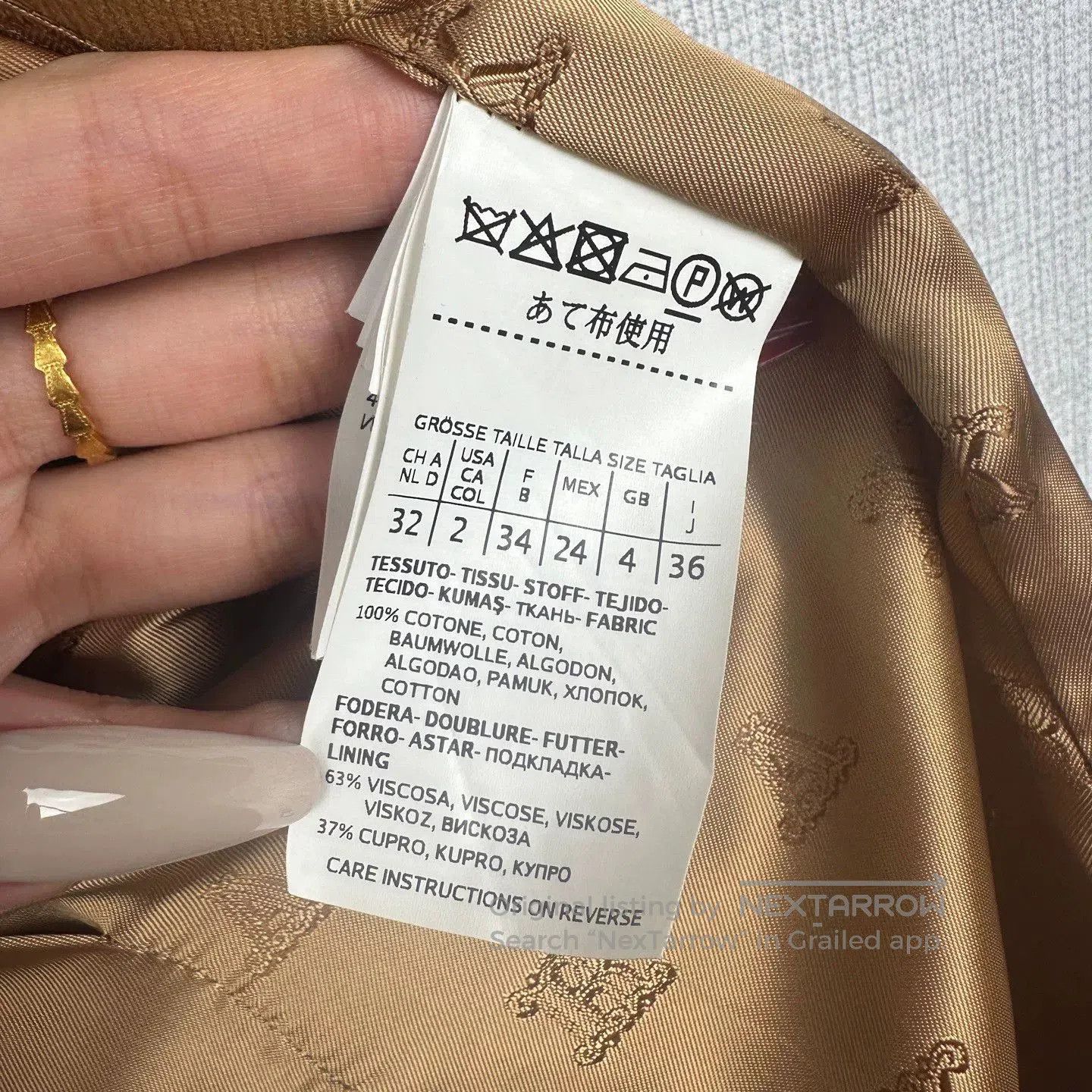 Other Max Mara Runway Trench Coat. Size US XS / EU 42 / 0 - 4 Thumbnail